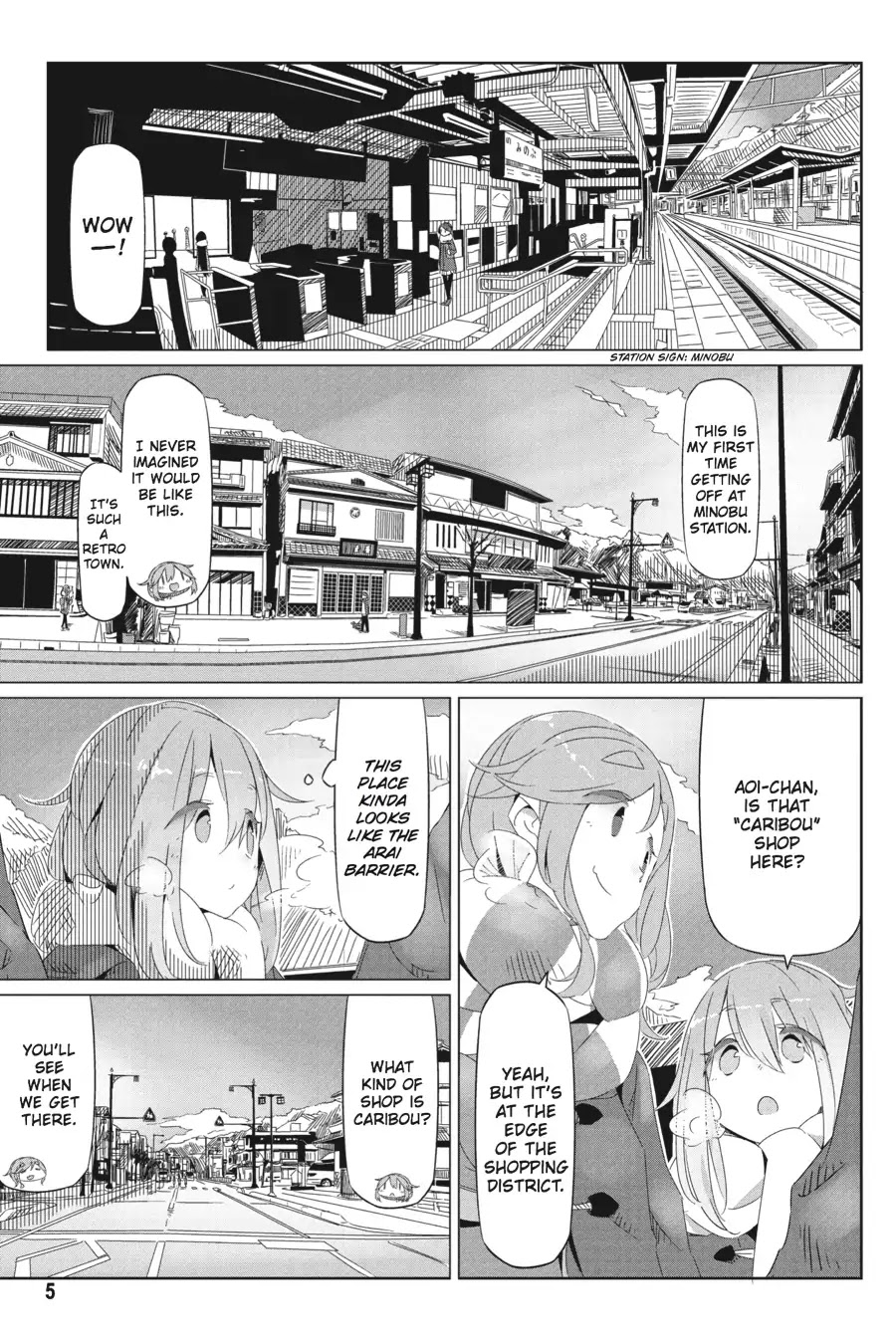 Yurucamp chapter 14 page 6