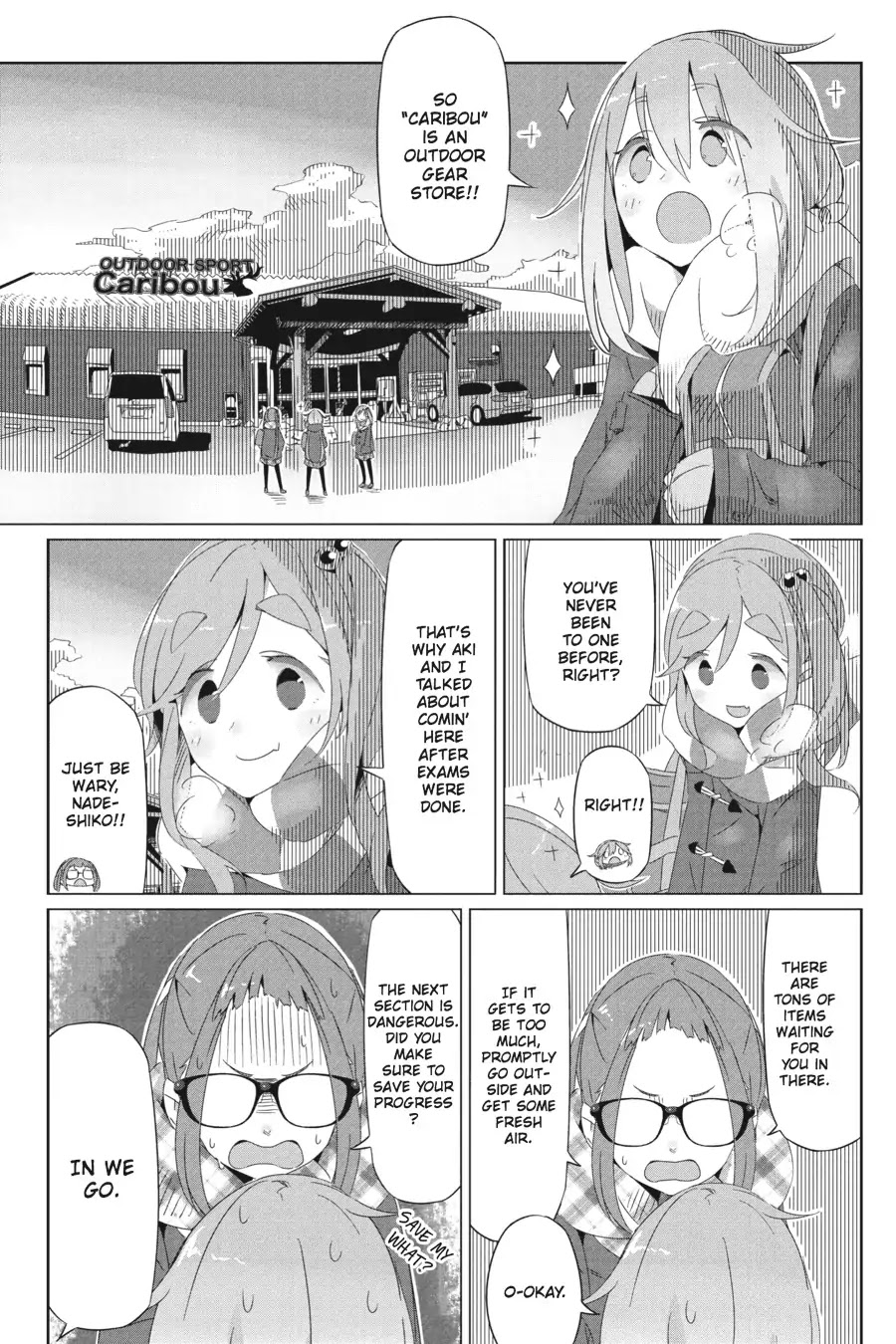 Yurucamp chapter 14 page 8