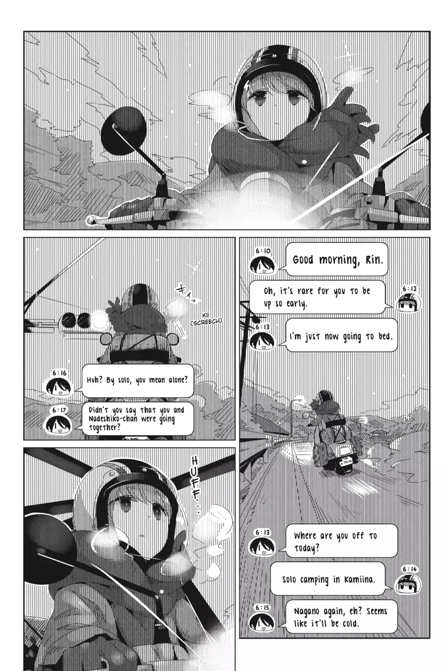 Yurucamp chapter 15 page 1