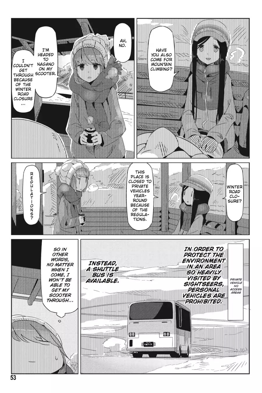 Yurucamp chapter 15 page 21