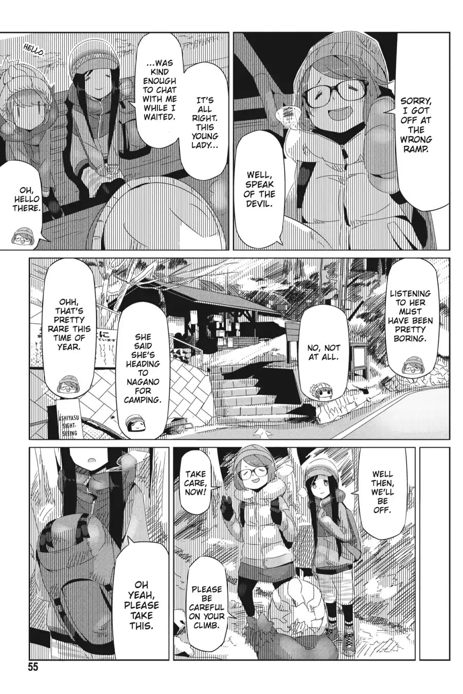 Yurucamp chapter 15 page 23