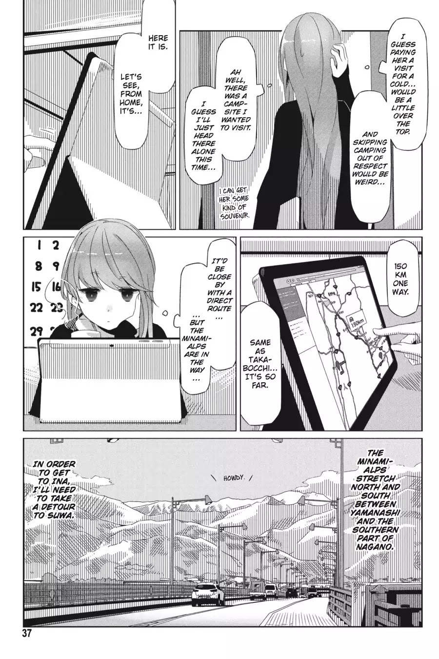 Yurucamp chapter 15 page 5