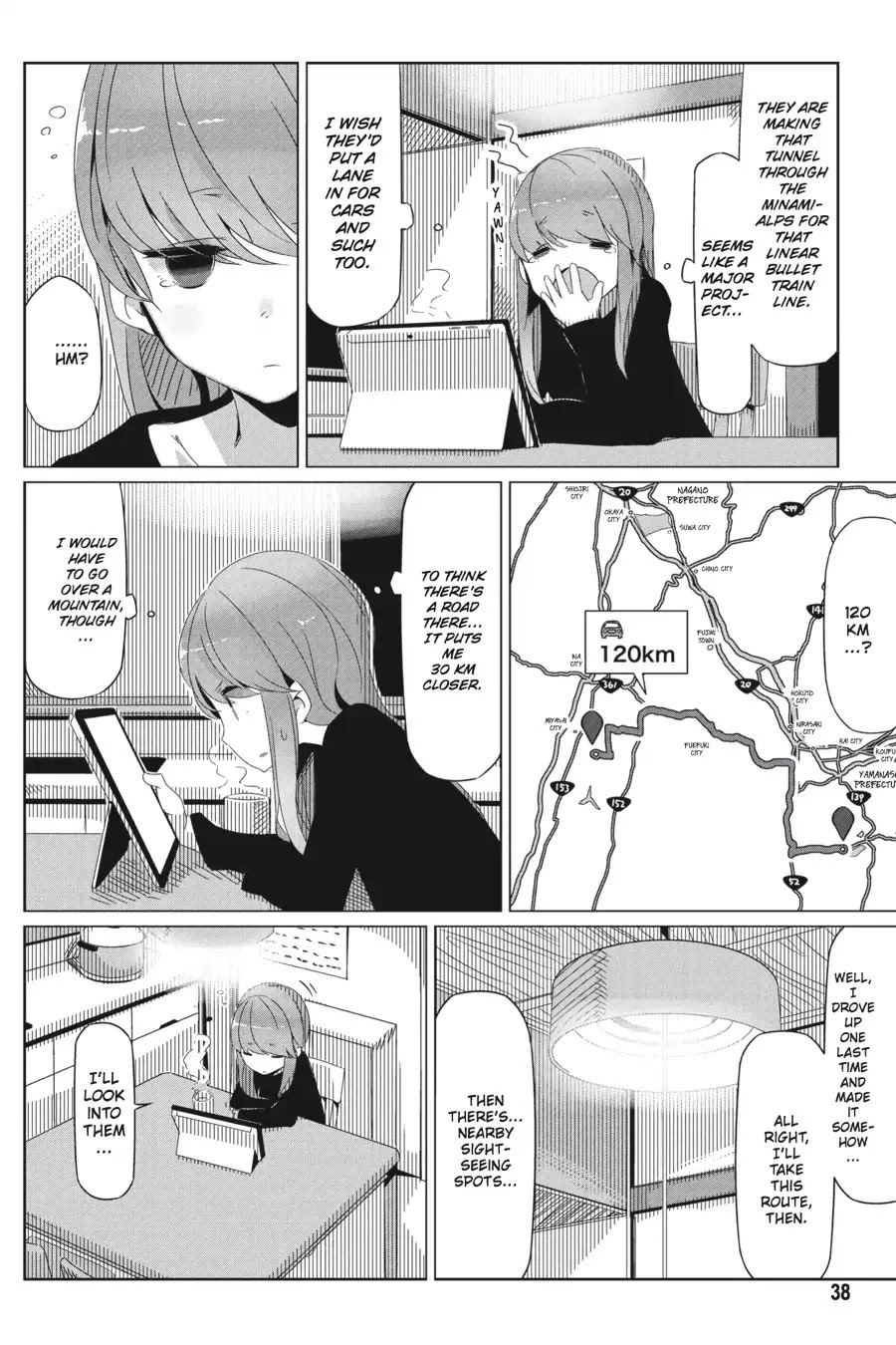 Yurucamp chapter 15 page 6