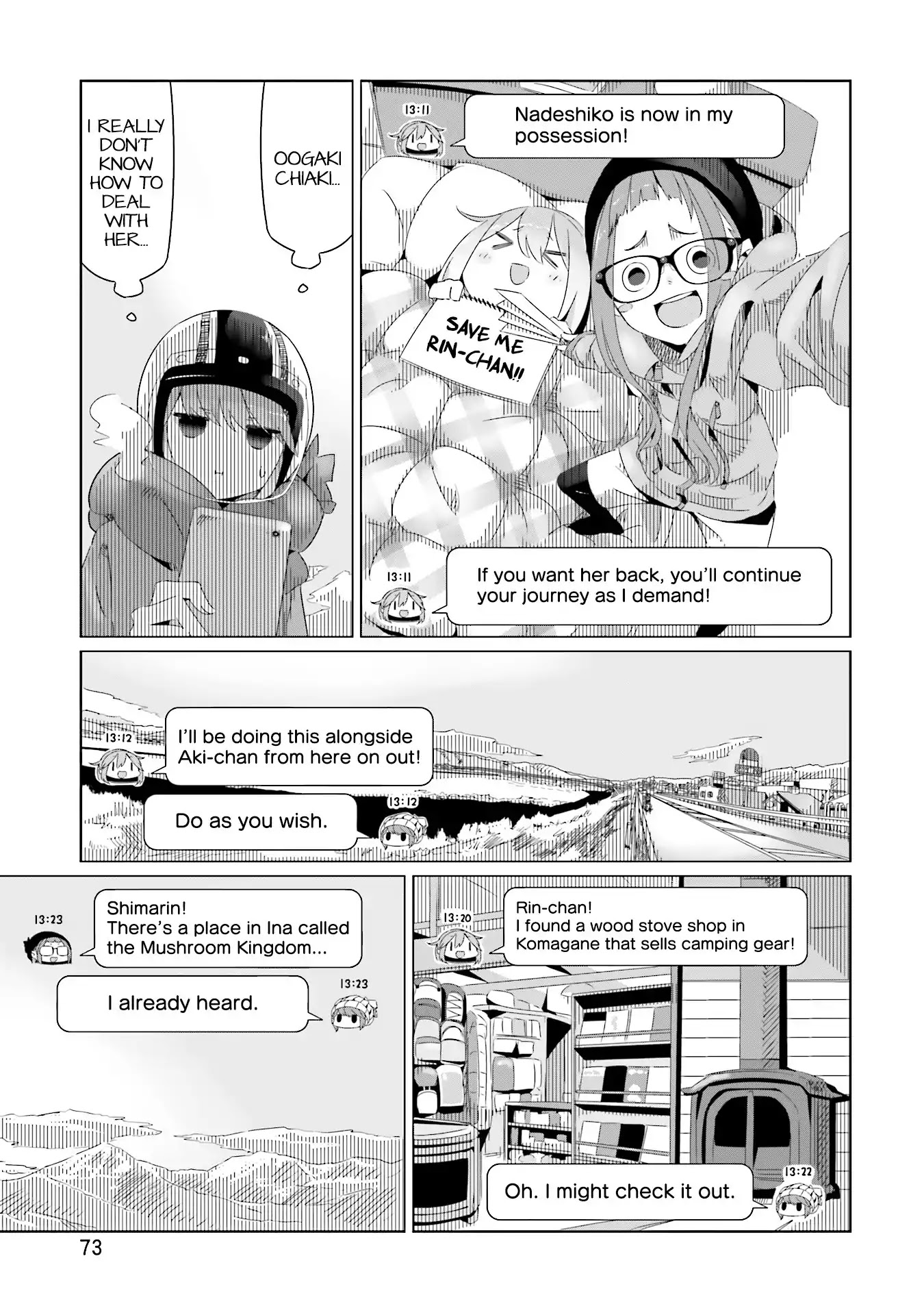 Yurucamp chapter 16 page 11