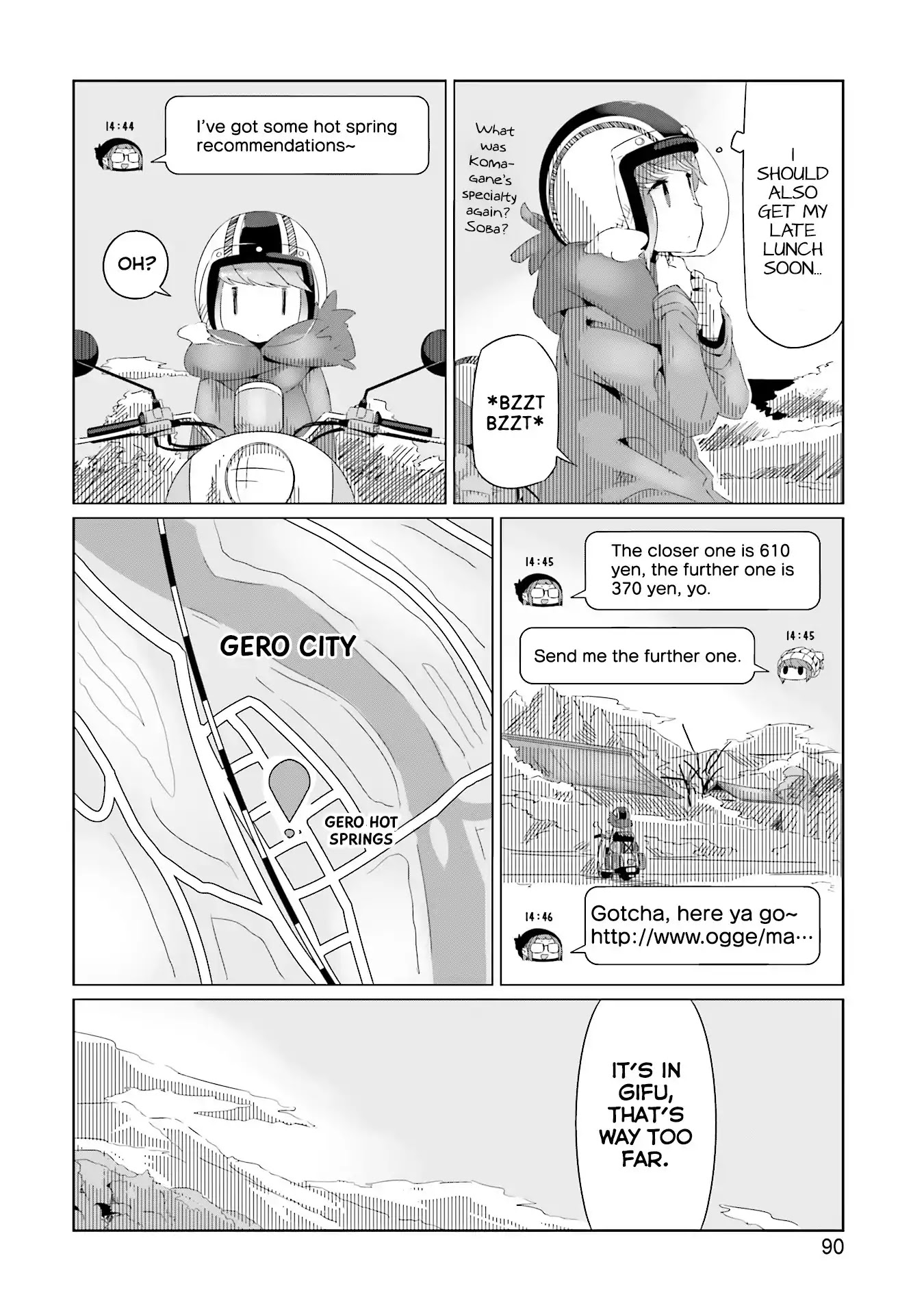 Yurucamp chapter 16 page 28