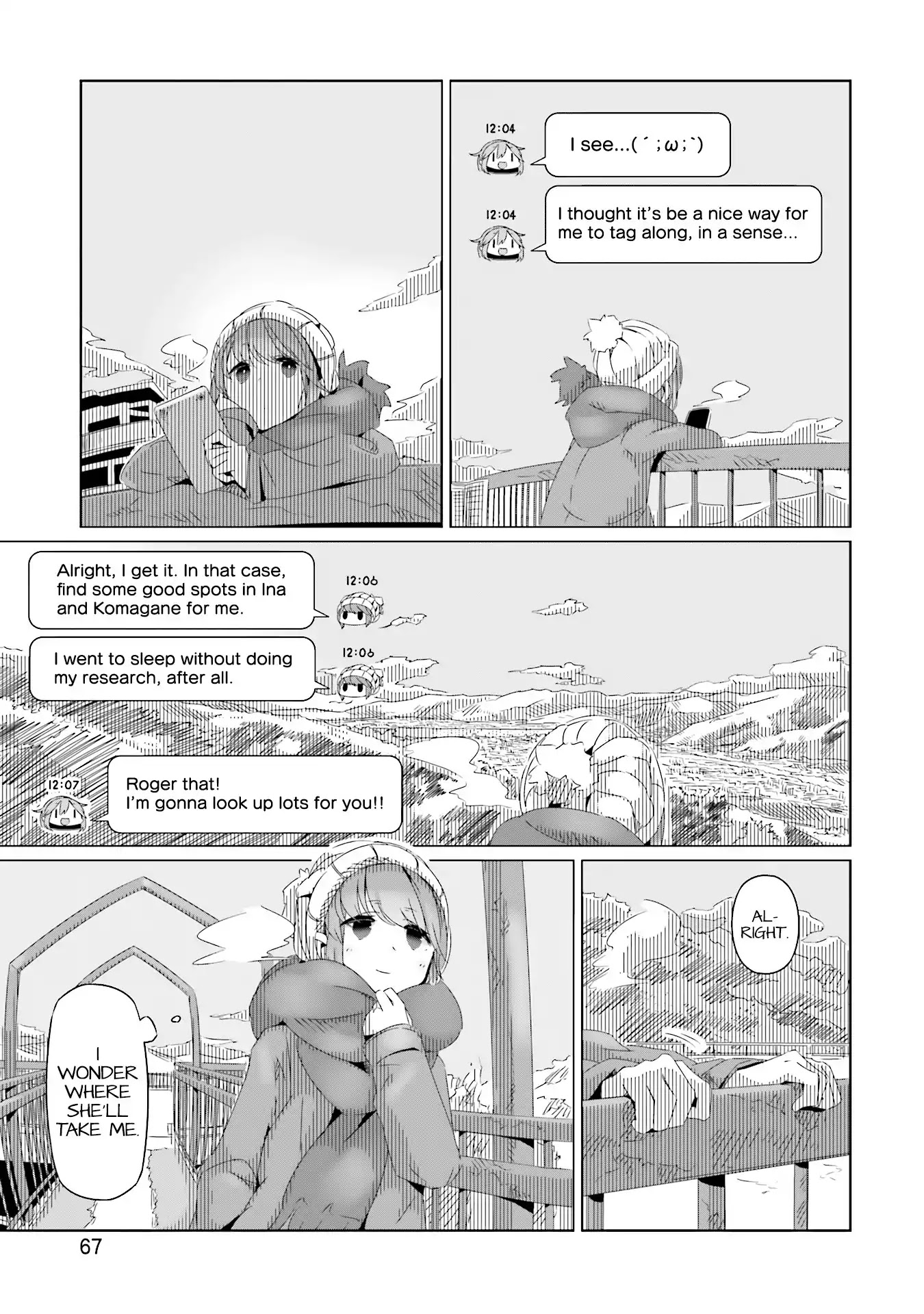 Yurucamp chapter 16 page 5
