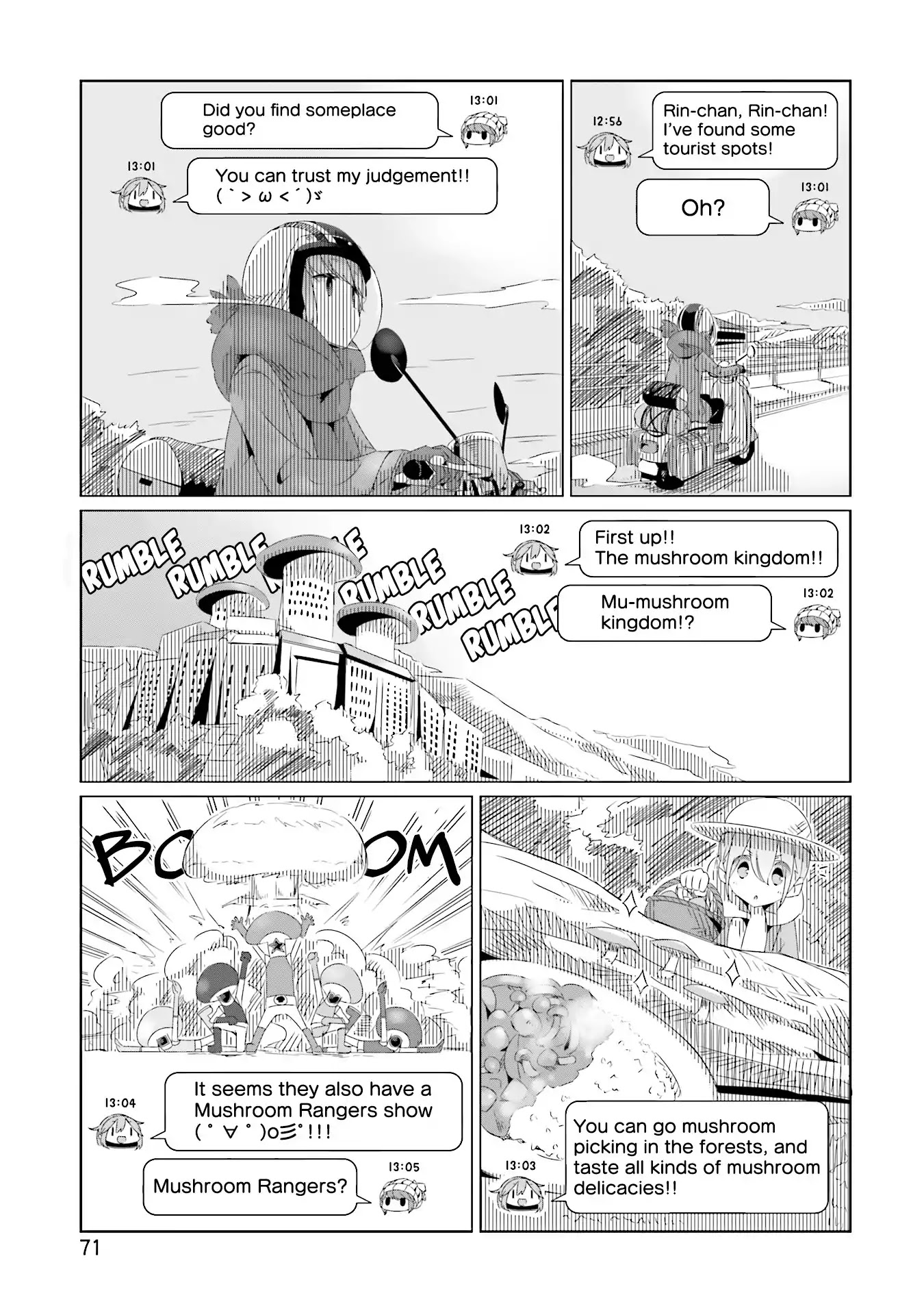 Yurucamp chapter 16 page 9