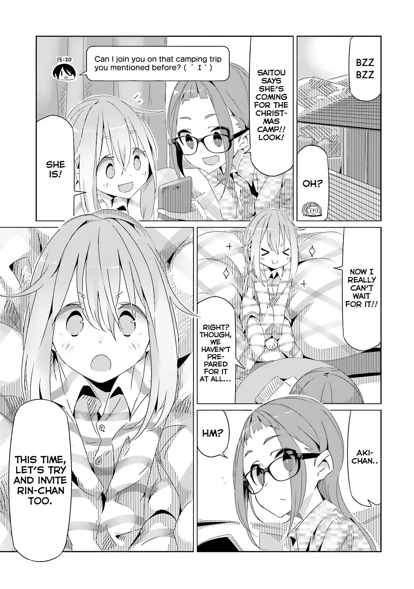 Yurucamp chapter 17 page 12