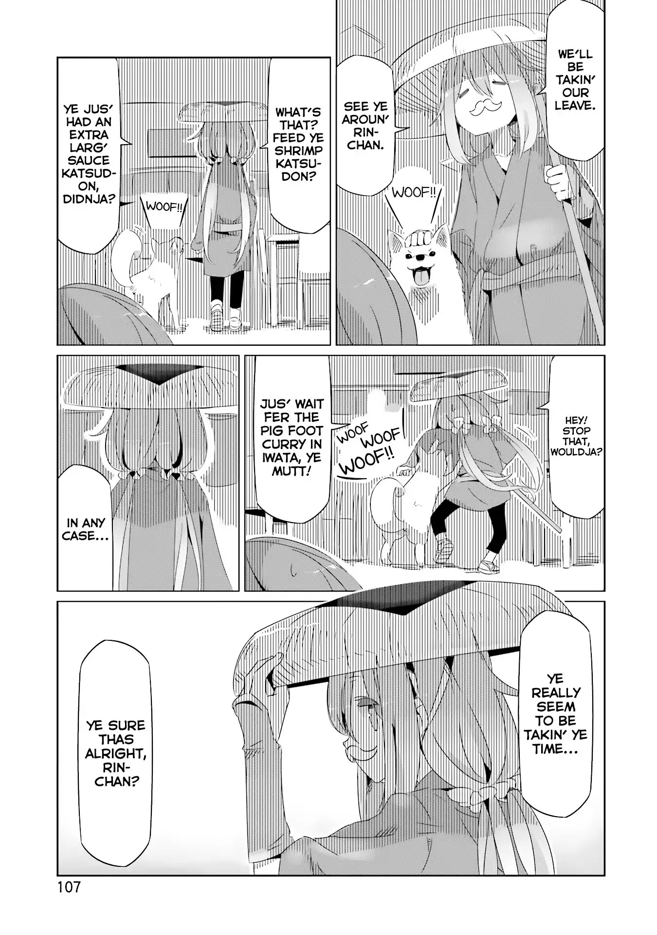 Yurucamp chapter 17 page 16