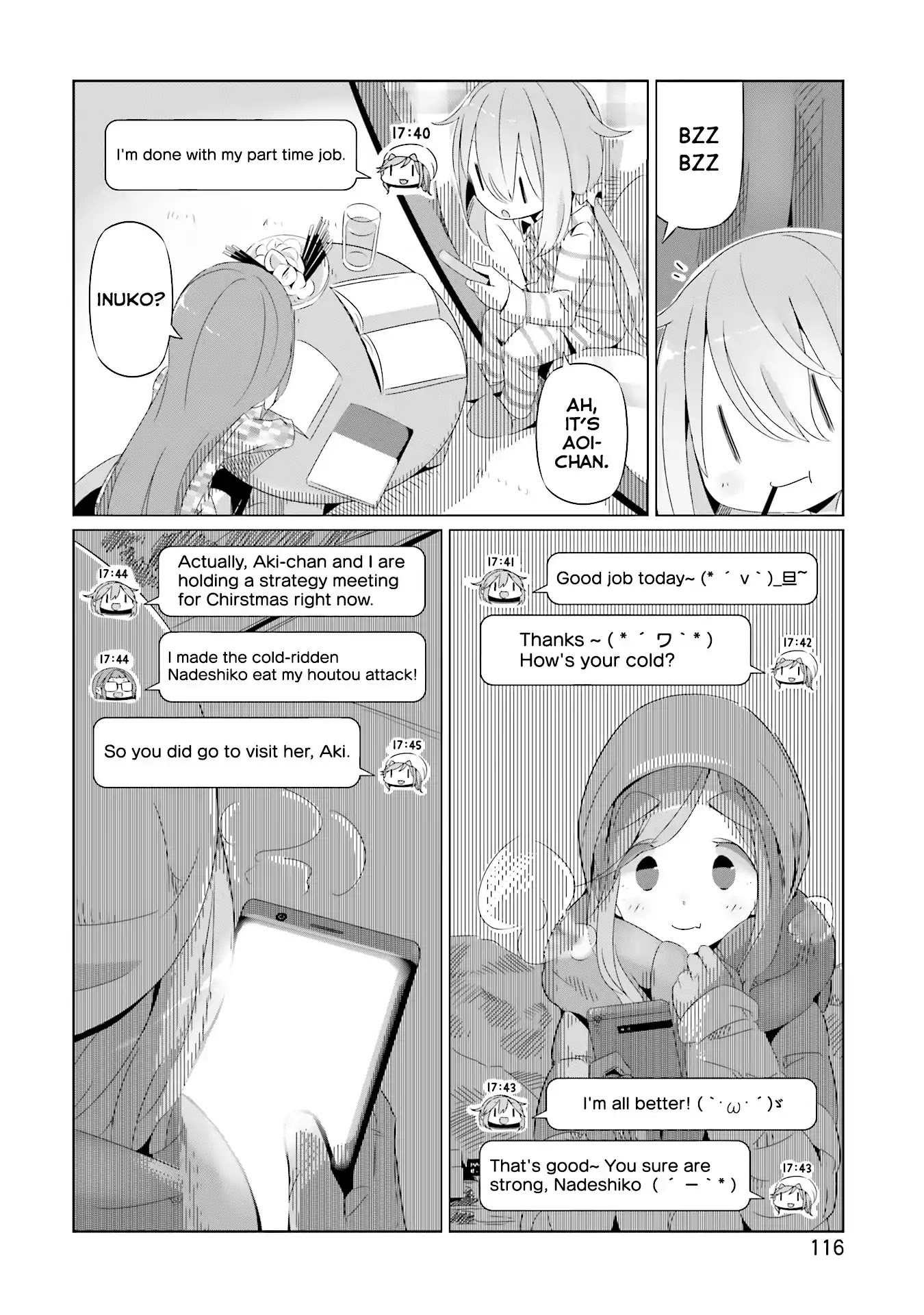 Yurucamp chapter 17 page 25