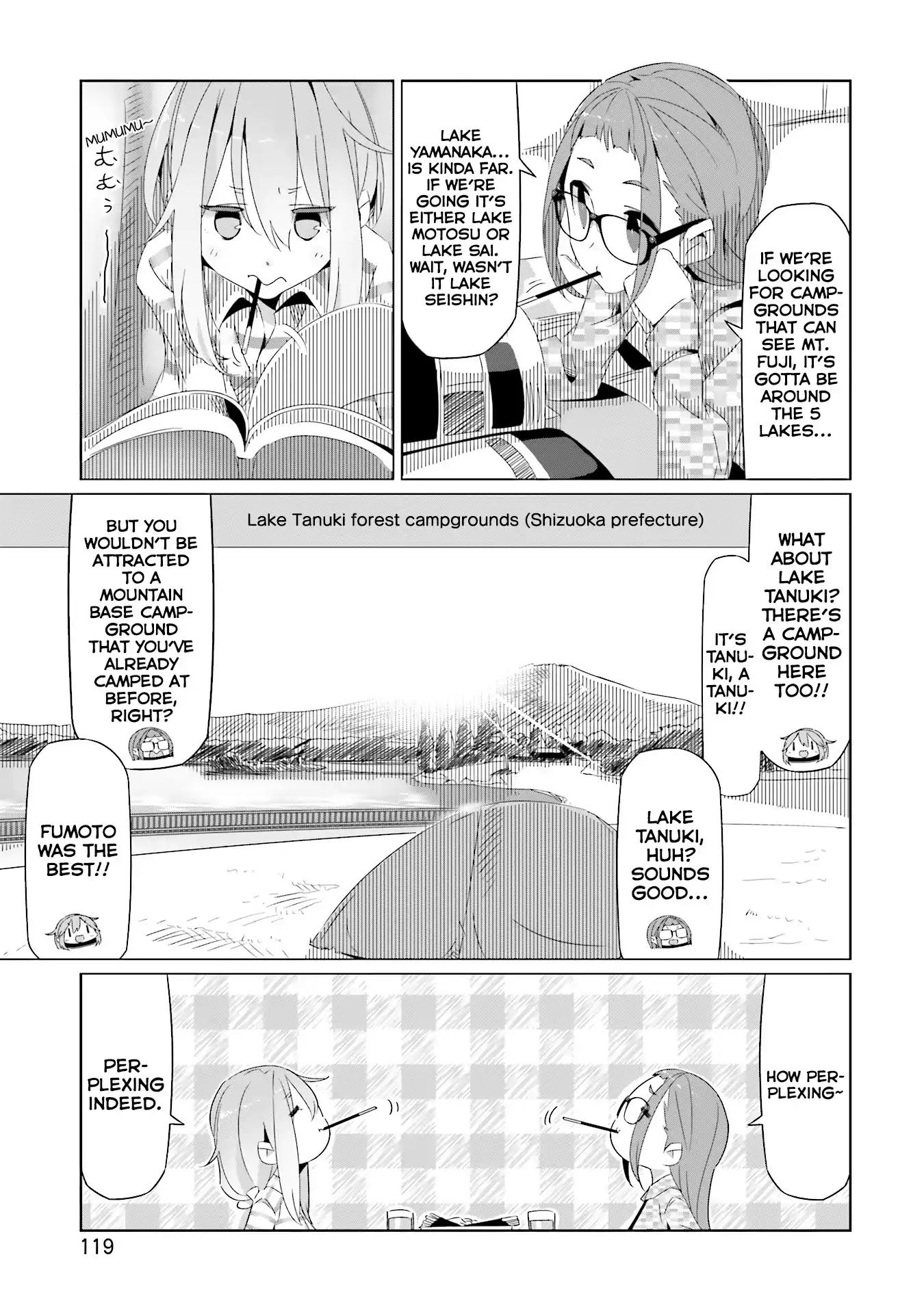 Yurucamp chapter 17 page 28