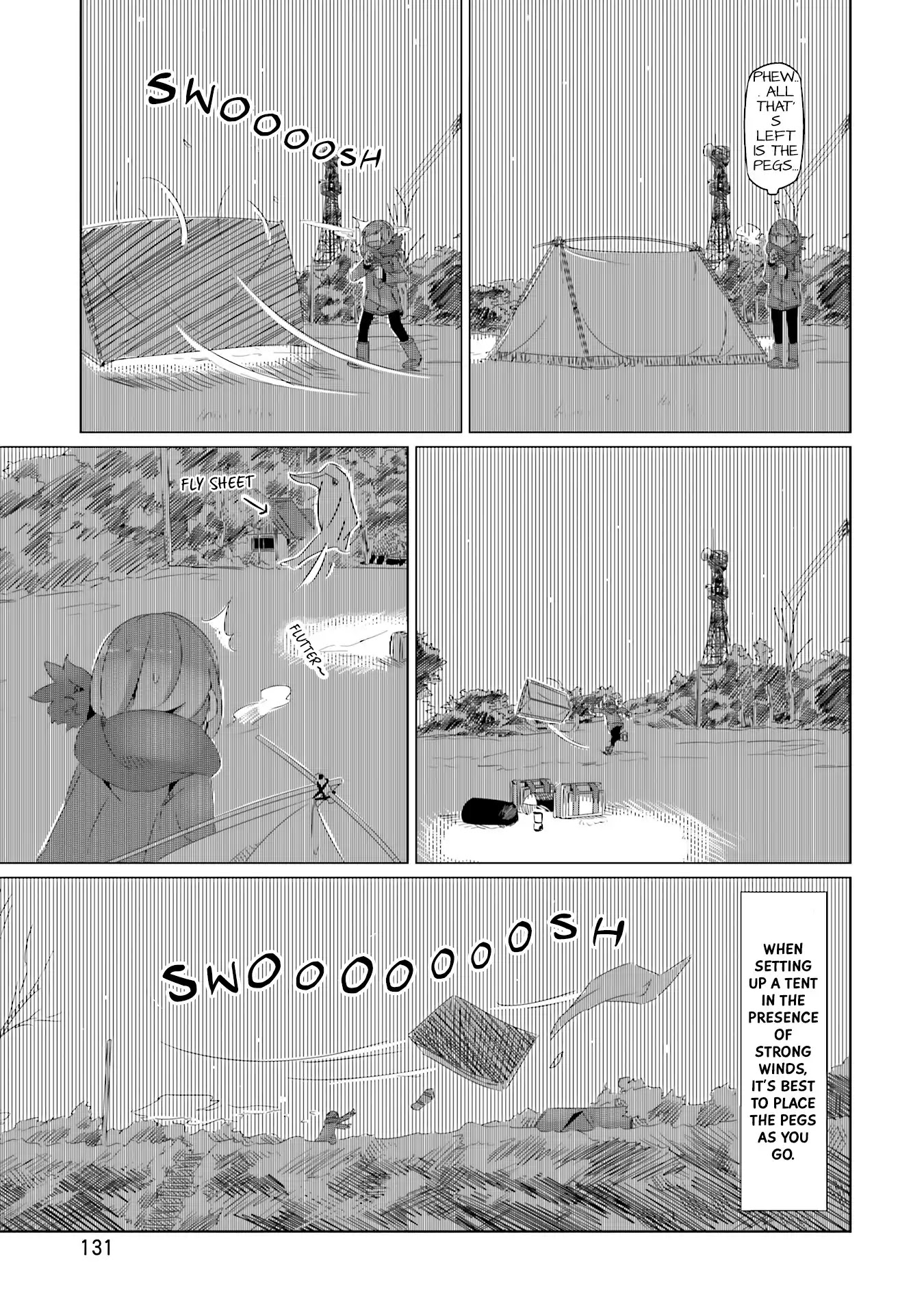 Yurucamp chapter 18 page 10