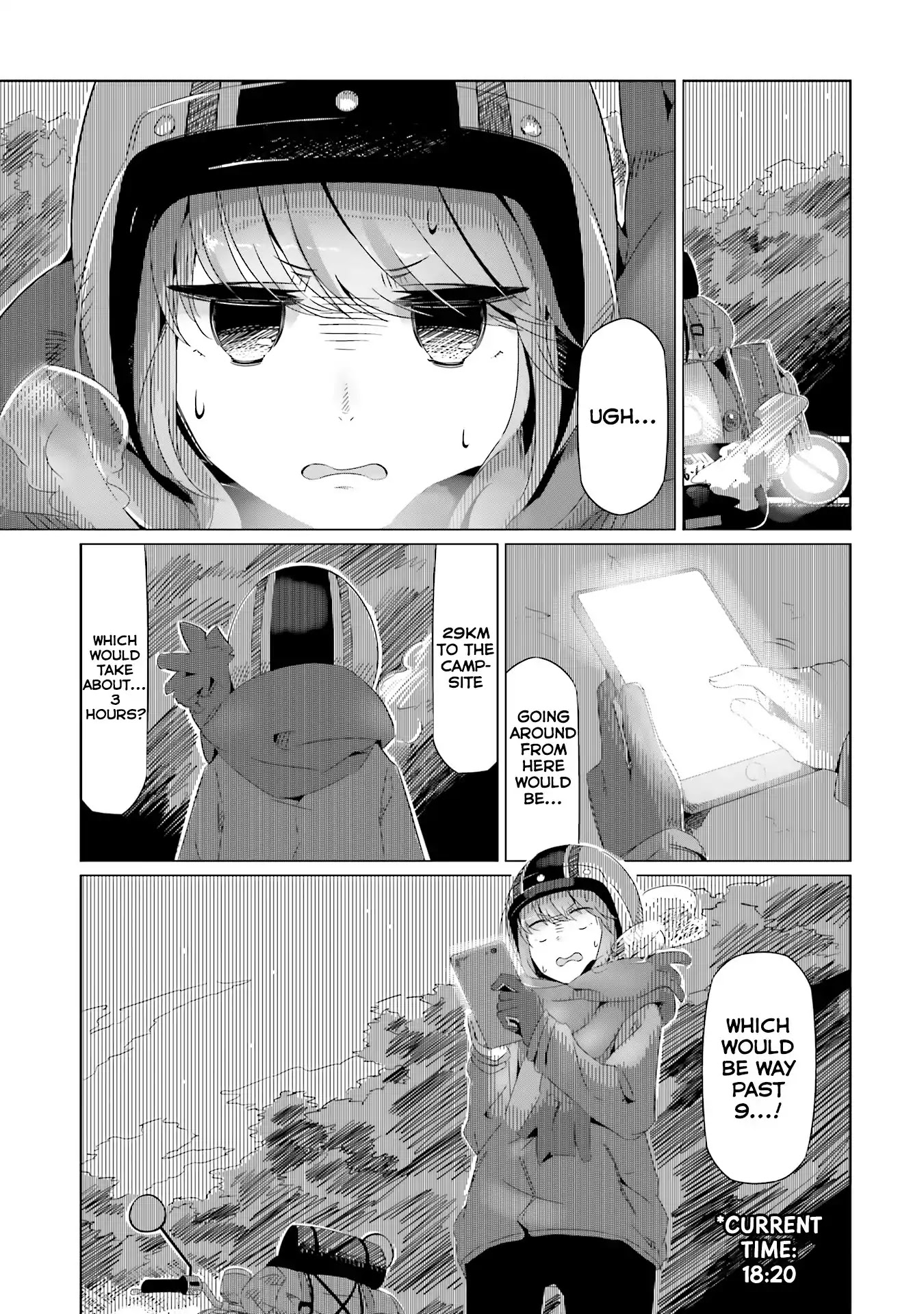 Yurucamp chapter 18 page 2