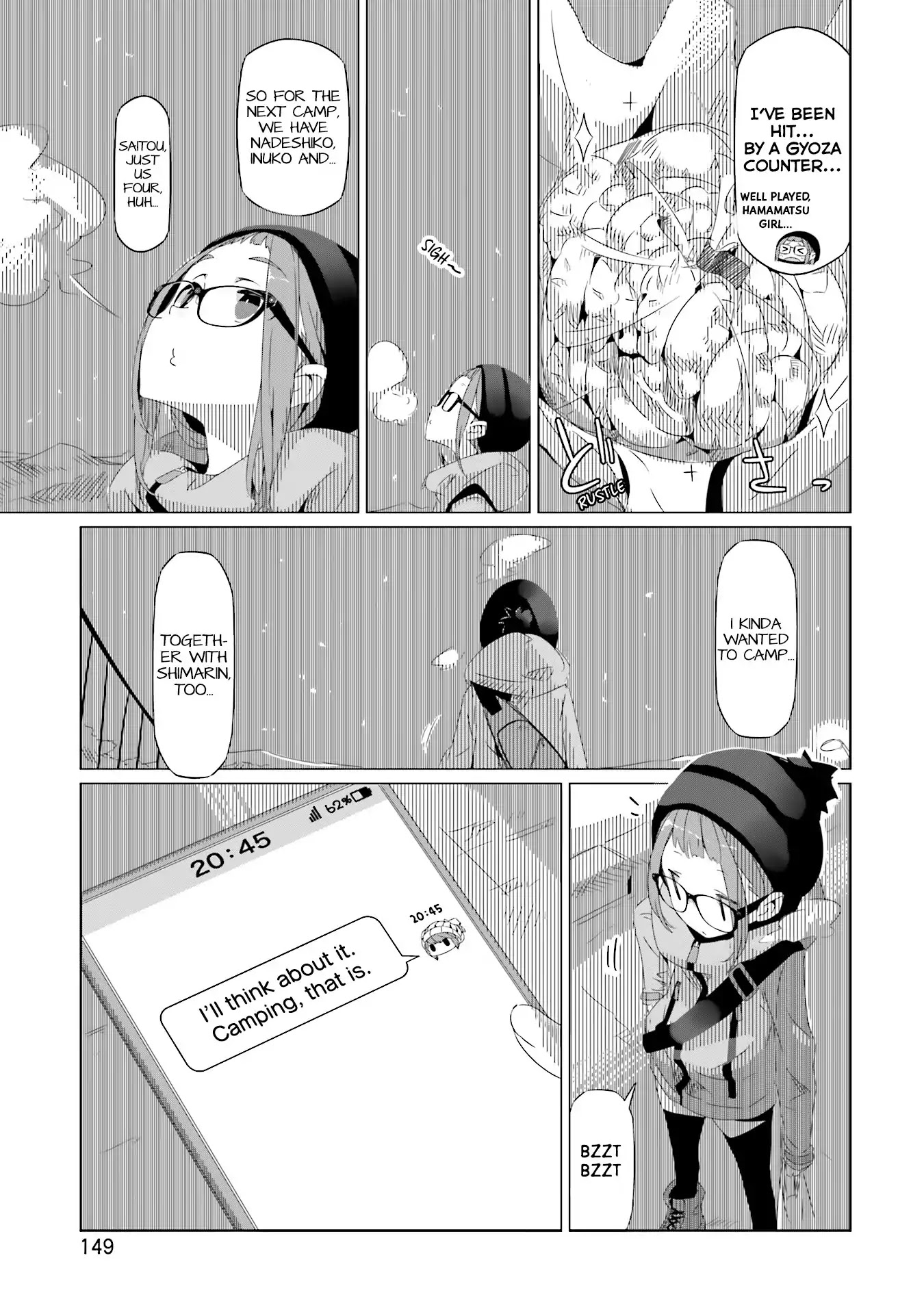 Yurucamp chapter 18 page 27