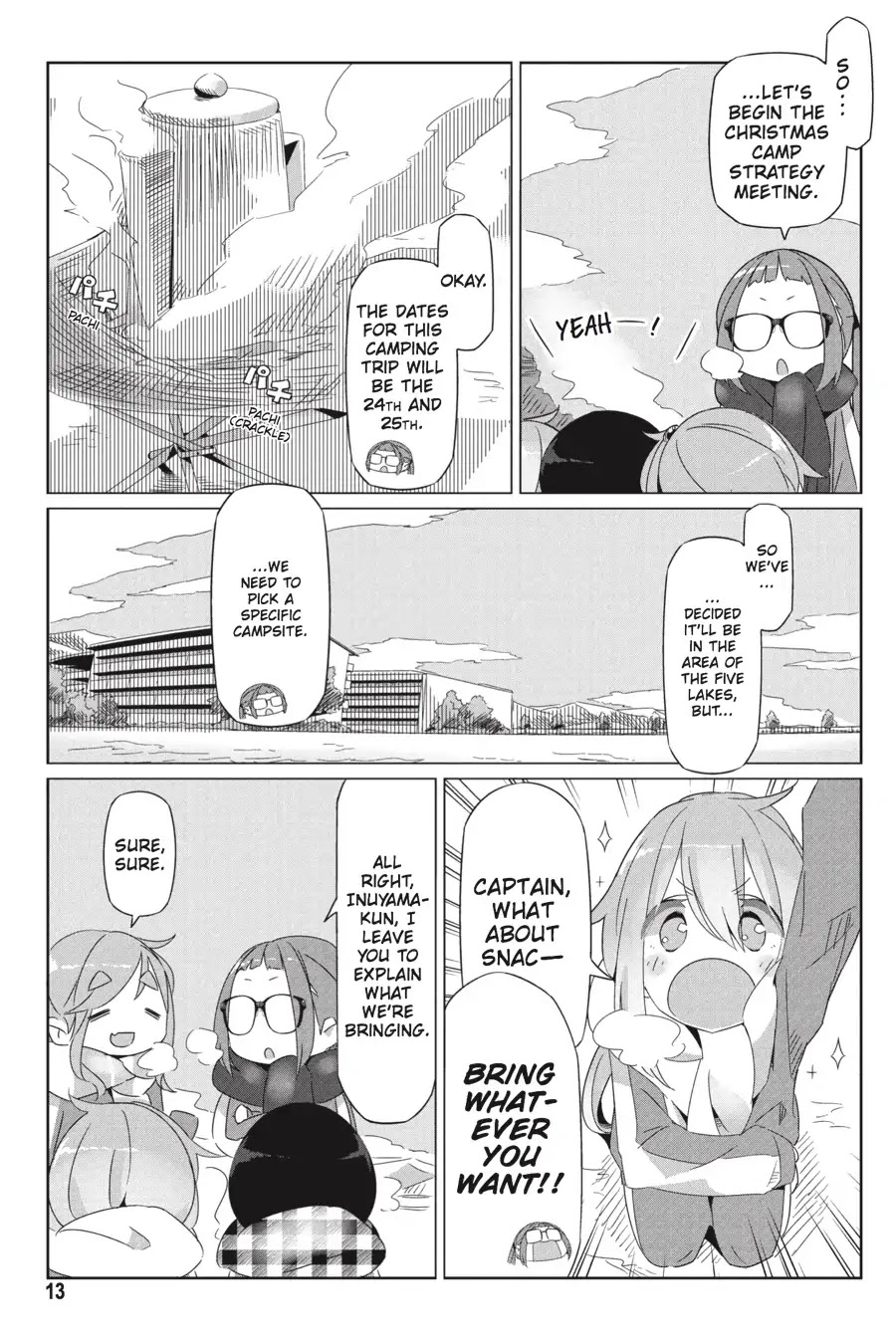 Yurucamp chapter 19 page 14