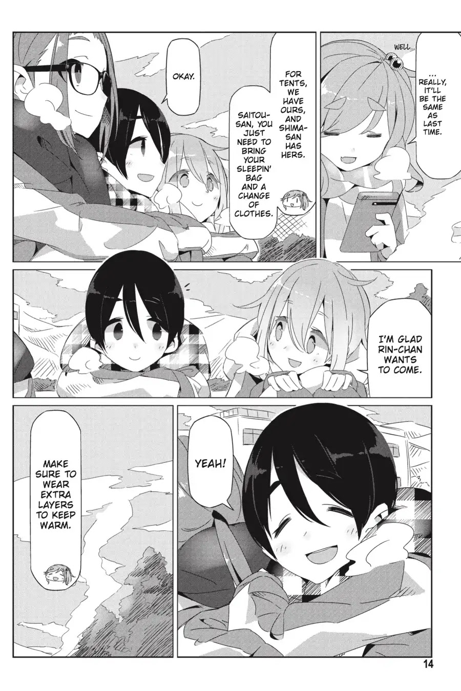 Yurucamp chapter 19 page 15