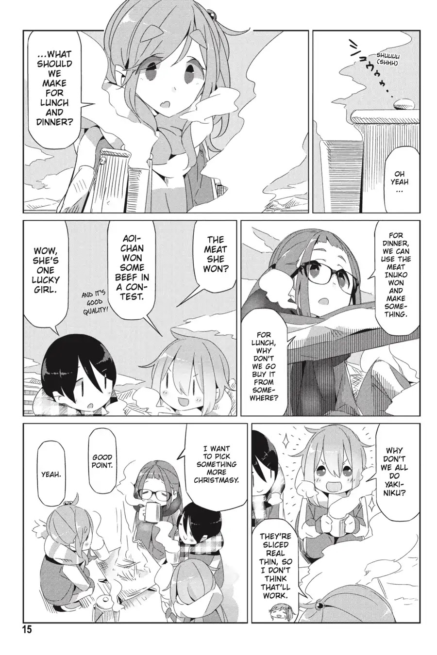 Yurucamp chapter 19 page 16