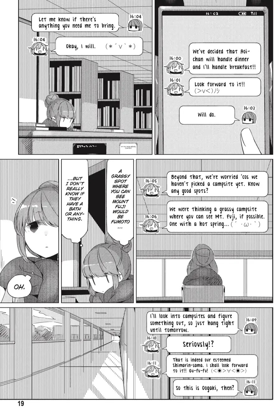 Yurucamp chapter 19 page 20