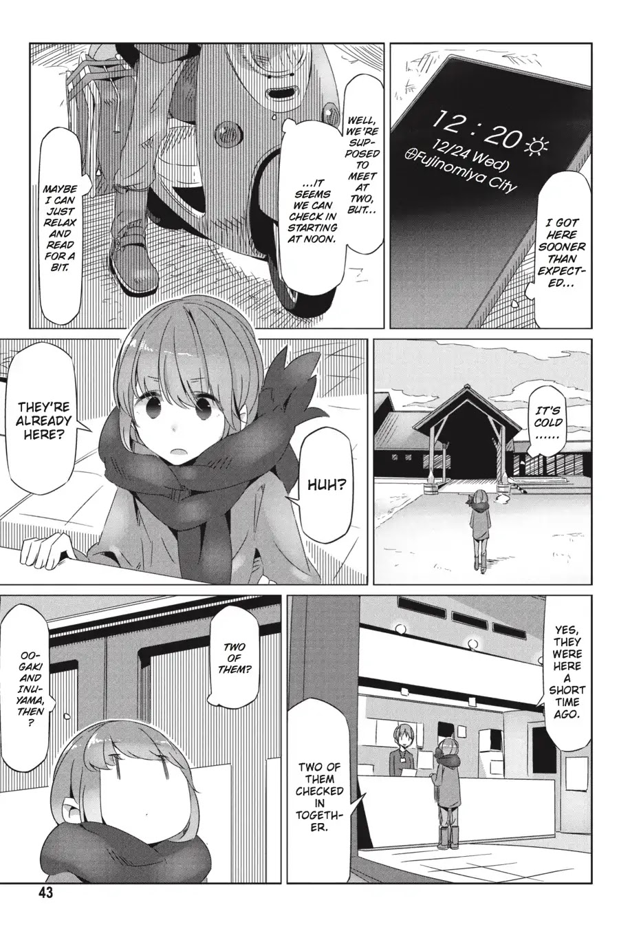 Yurucamp chapter 20 page 10