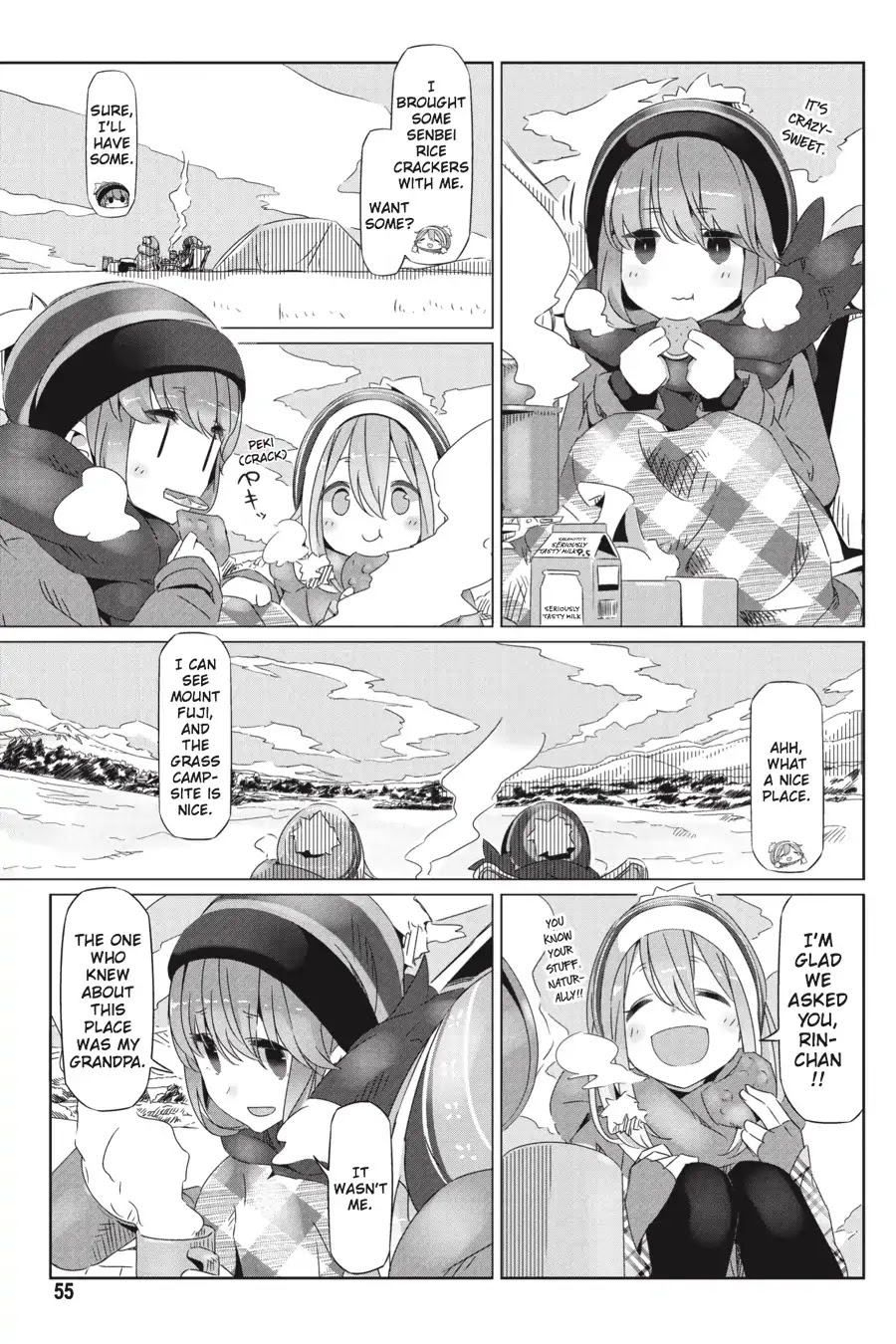 Yurucamp chapter 20 page 22