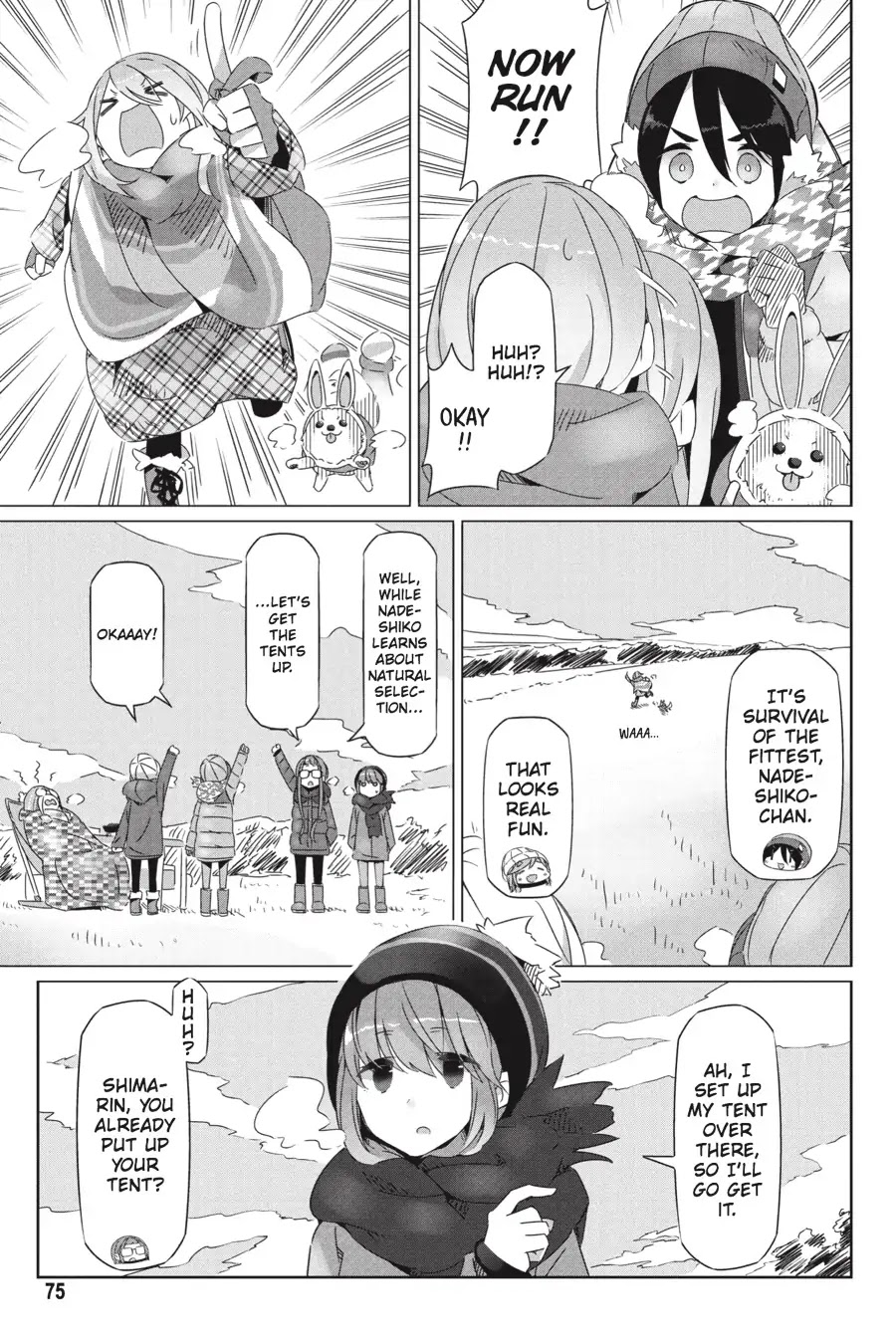 Yurucamp chapter 21 page 13
