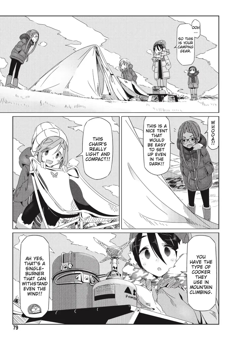 Yurucamp chapter 21 page 17