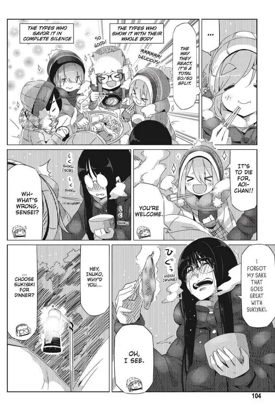 Yurucamp chapter 22 page 12