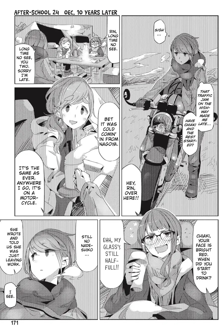 Yurucamp chapter 23.5 page 23