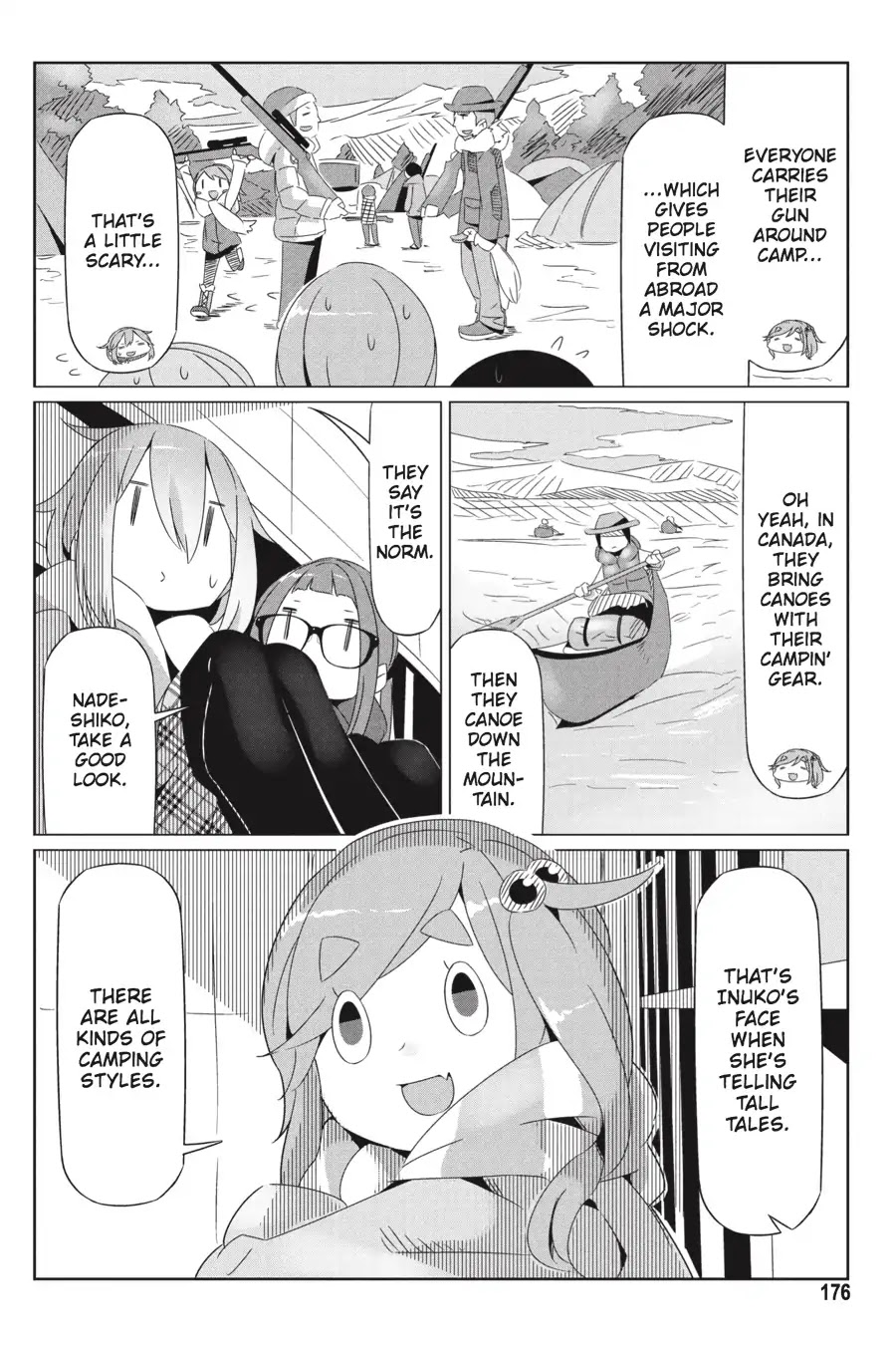 Yurucamp chapter 23.5 page 28