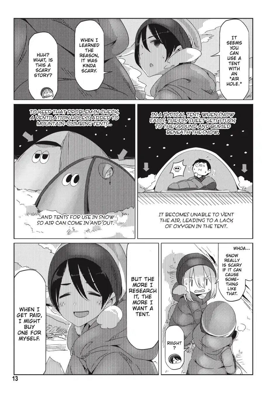 Yurucamp chapter 24 page 14