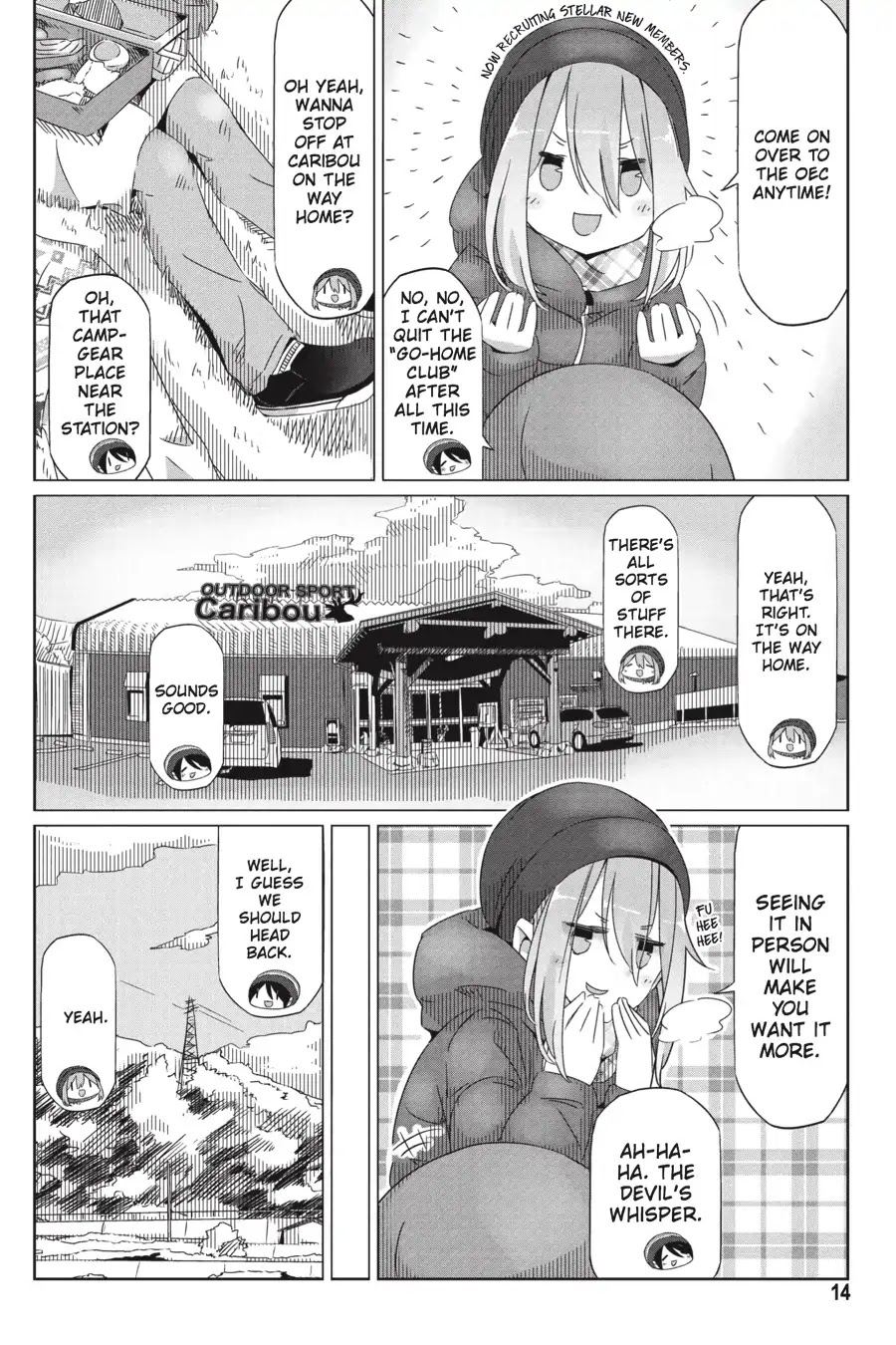 Yurucamp chapter 24 page 15