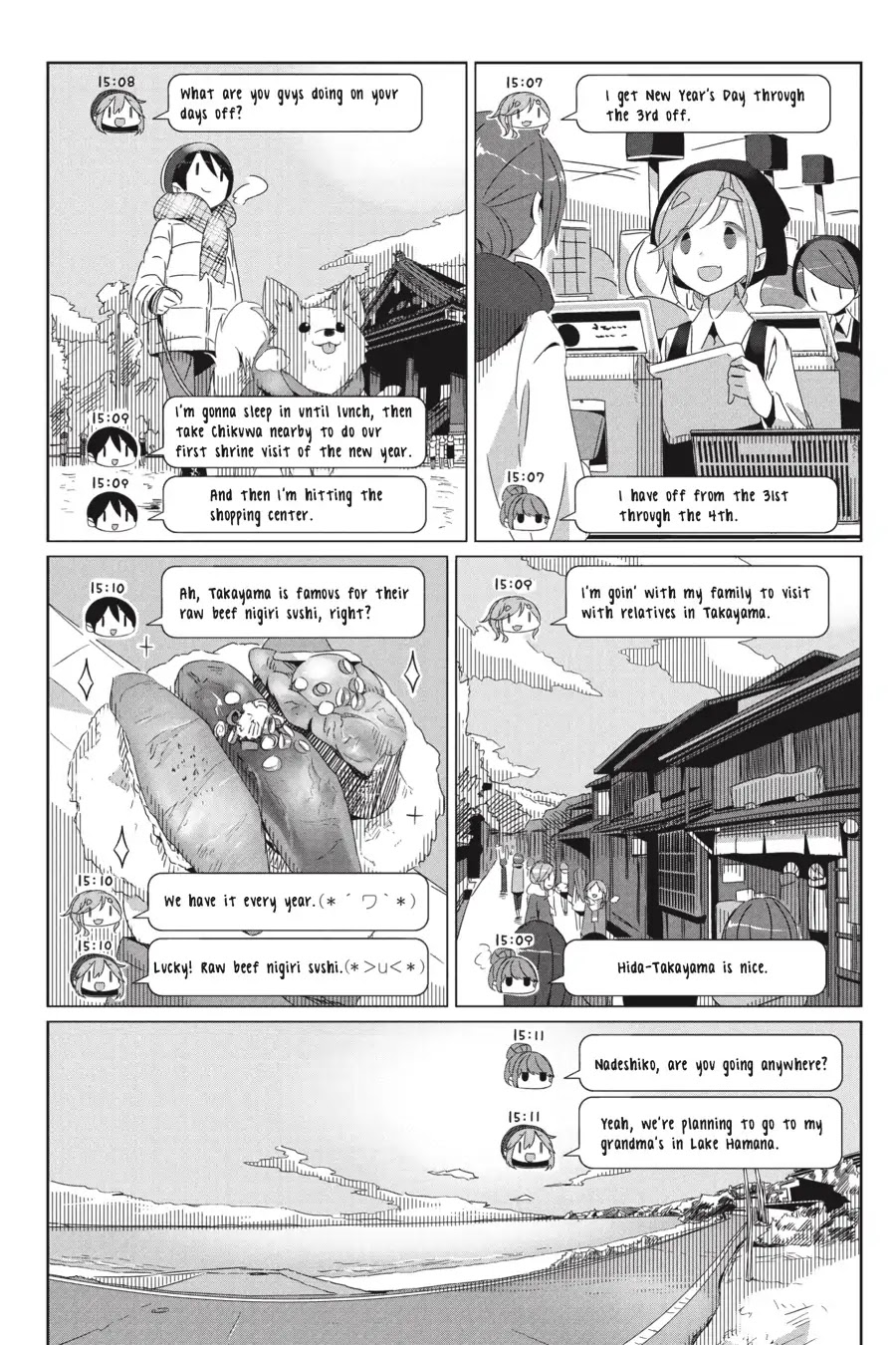 Yurucamp chapter 24 page 18