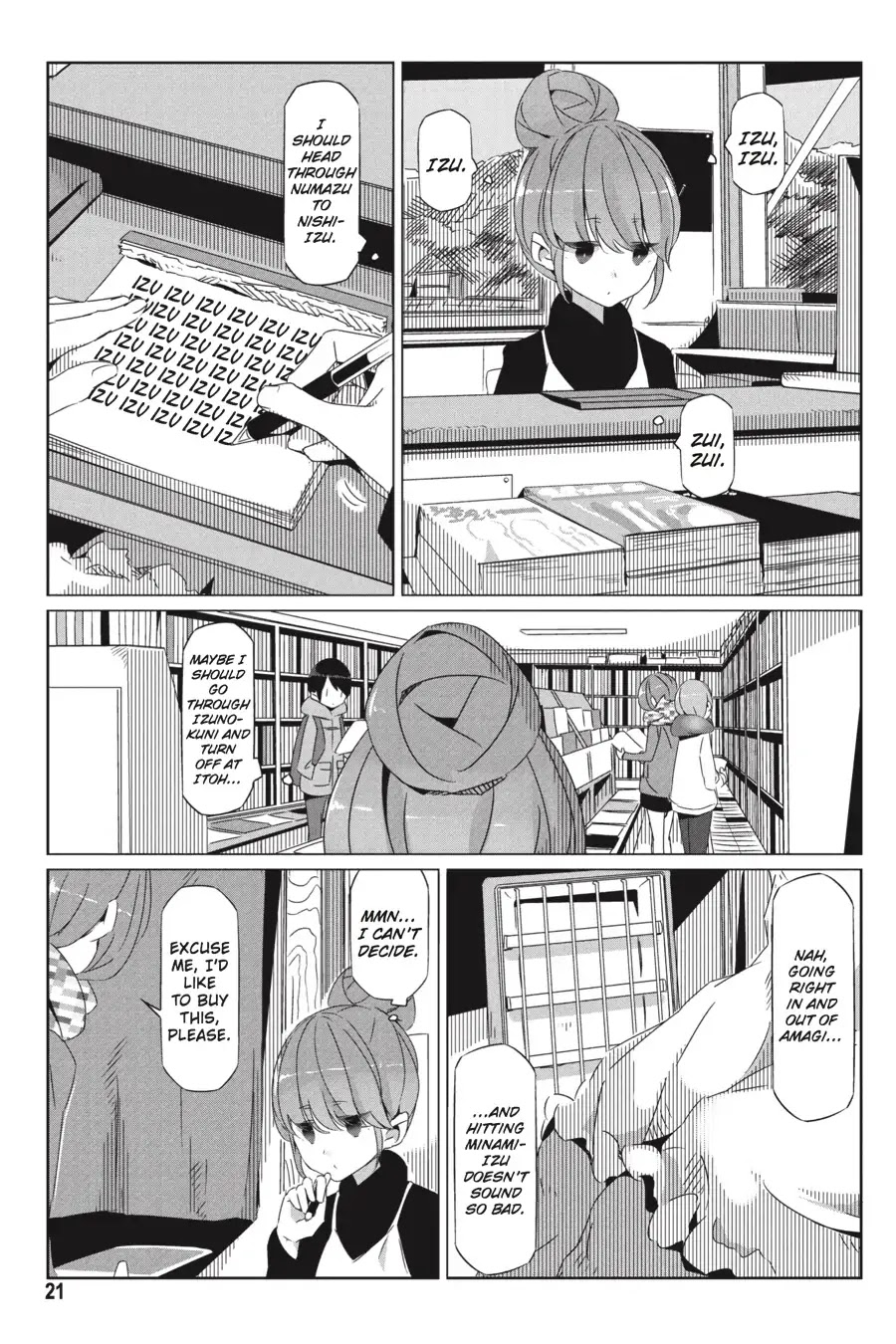 Yurucamp chapter 24 page 22