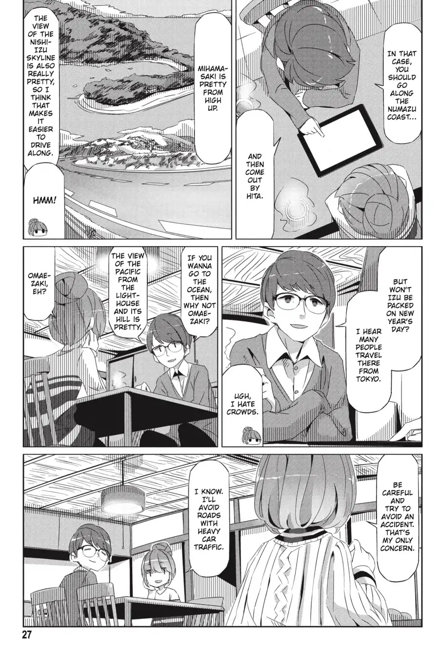 Yurucamp chapter 24 page 28