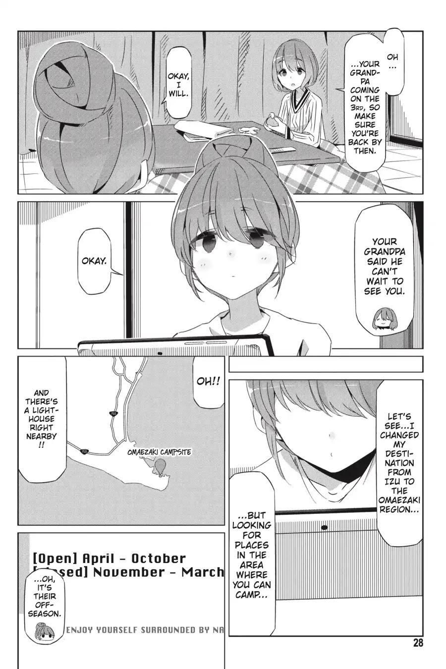 Yurucamp chapter 24 page 29