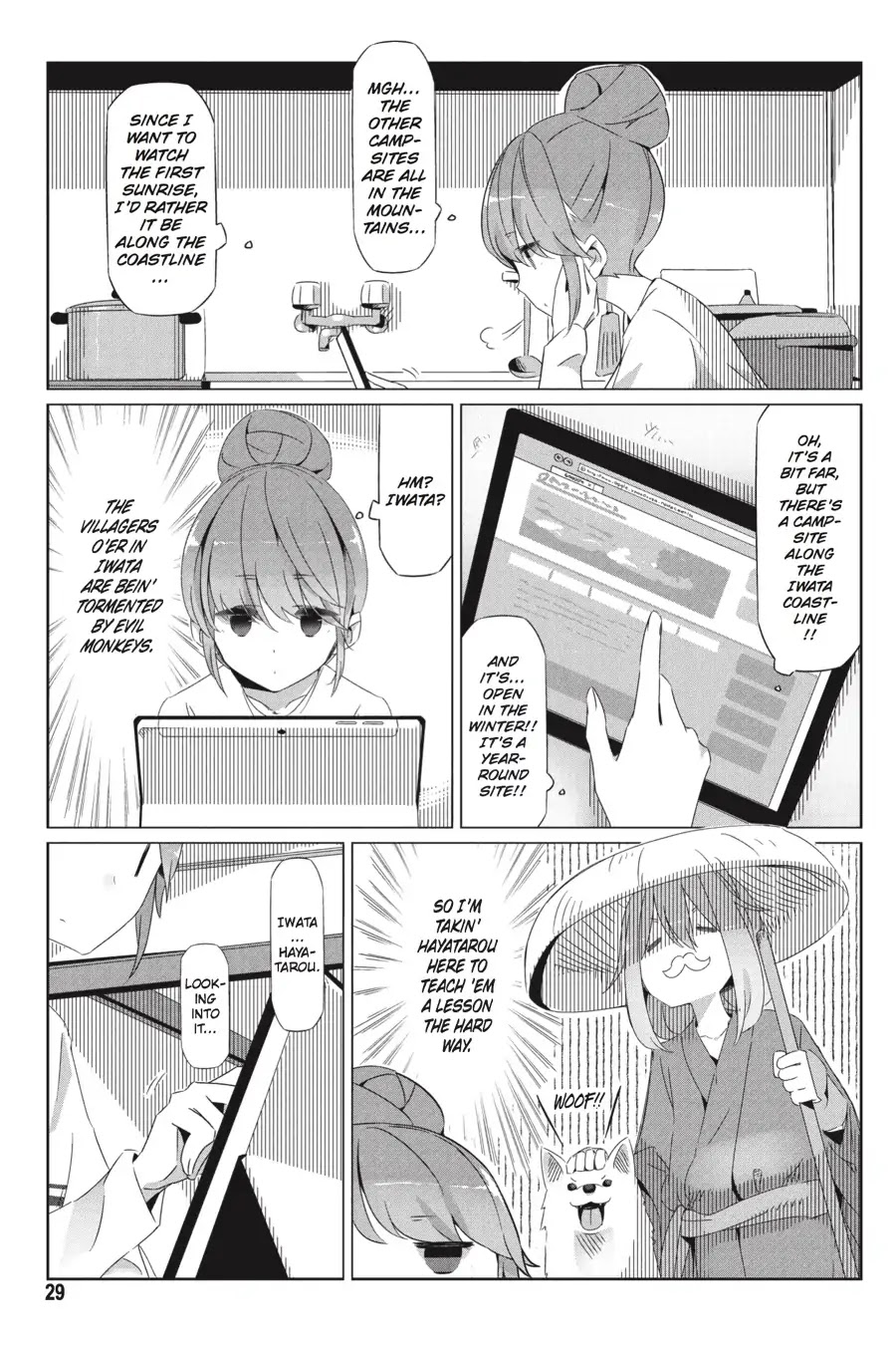 Yurucamp chapter 24 page 30