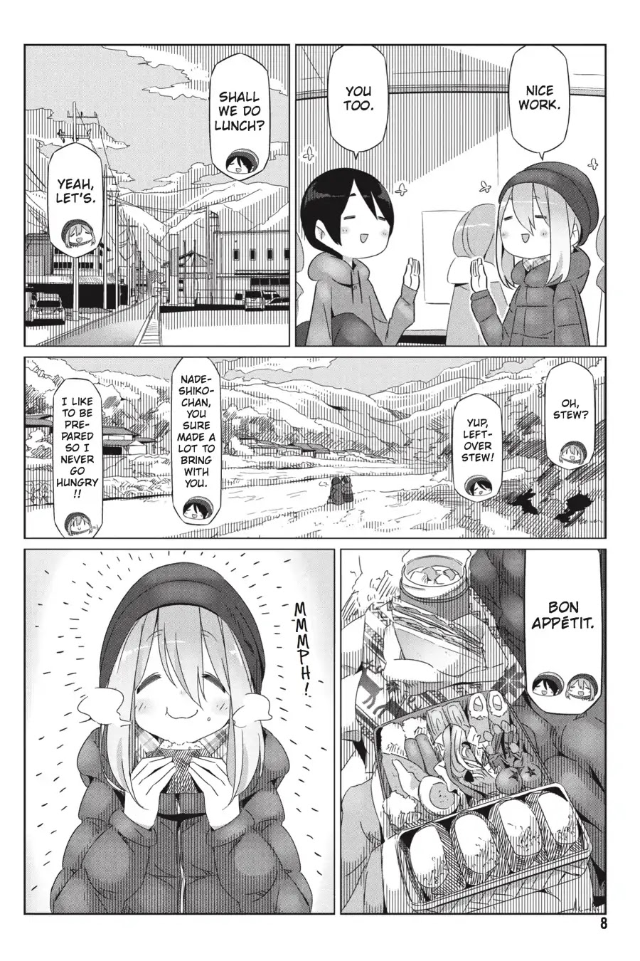 Yurucamp chapter 24 page 9