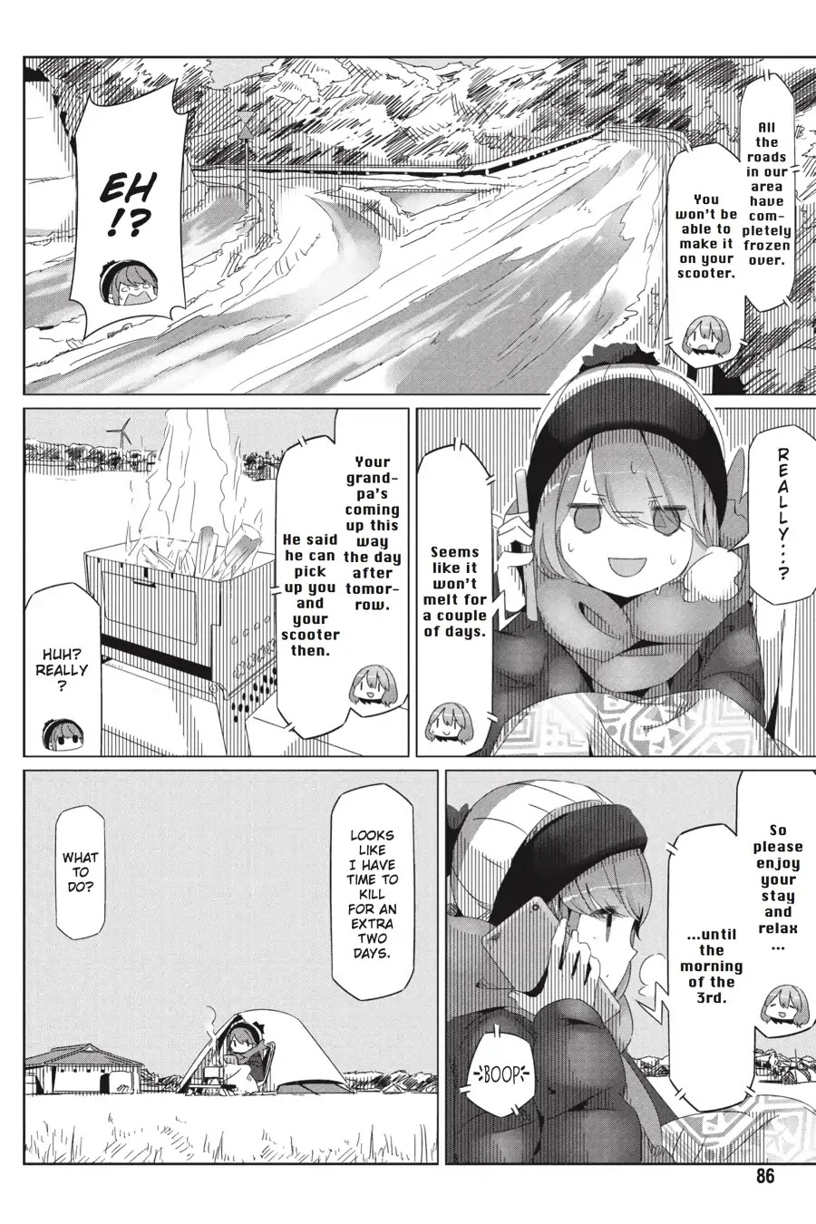 Yurucamp chapter 26 page 27