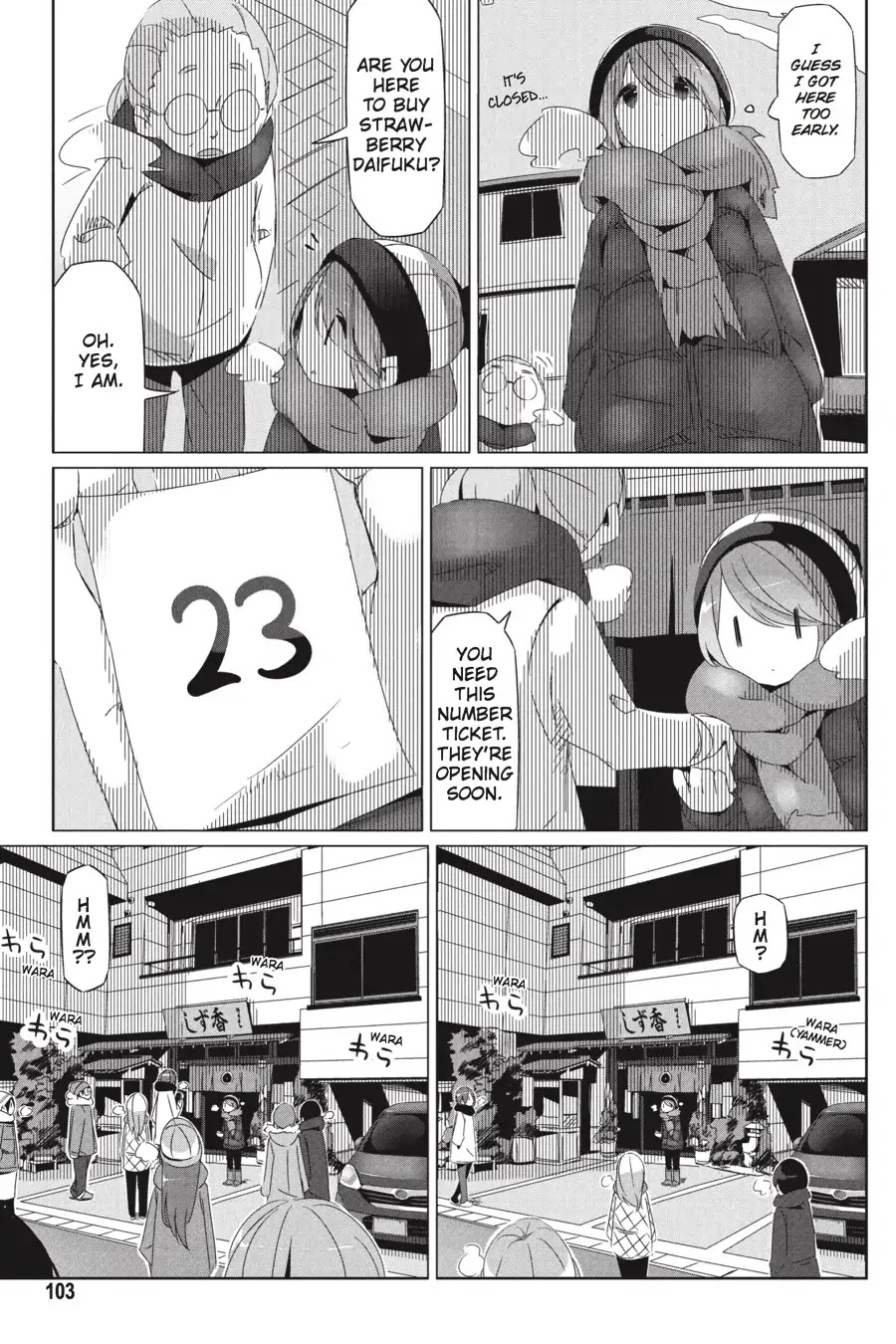 Yurucamp chapter 27 page 14