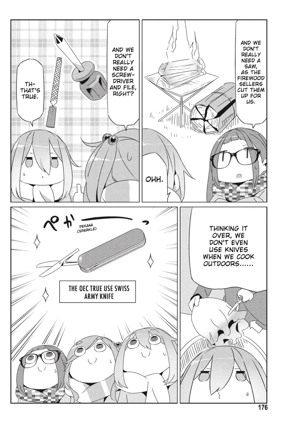 Yurucamp chapter 28.5 page 32