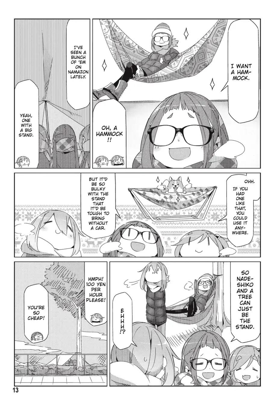 Yurucamp chapter 29 page 14