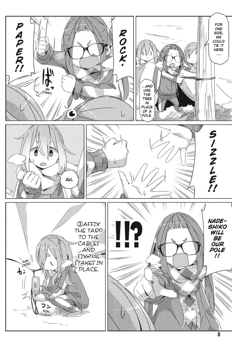 Yurucamp chapter 29 page 9