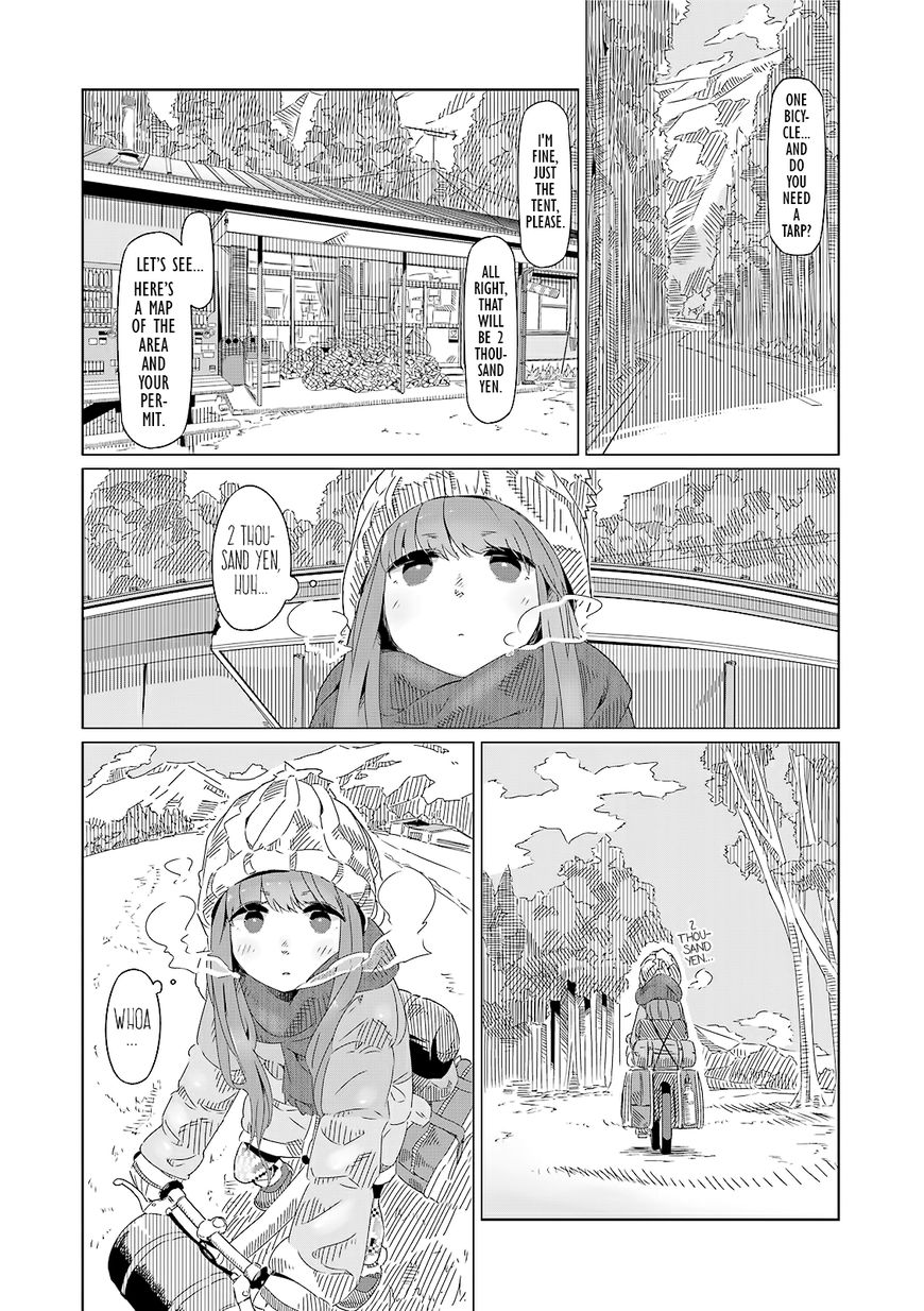 Yurucamp chapter 3 page 1