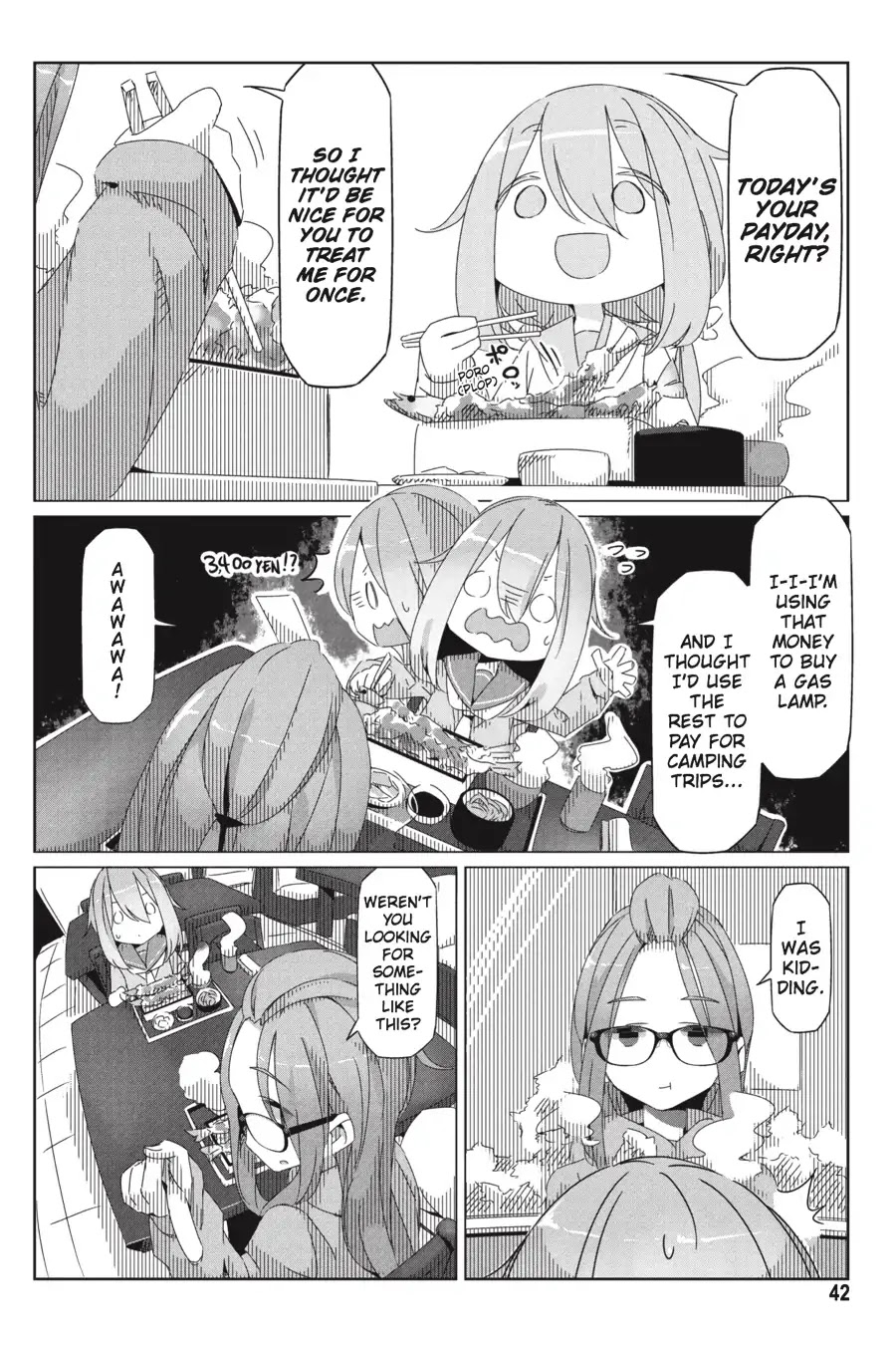 Yurucamp chapter 30 page 14