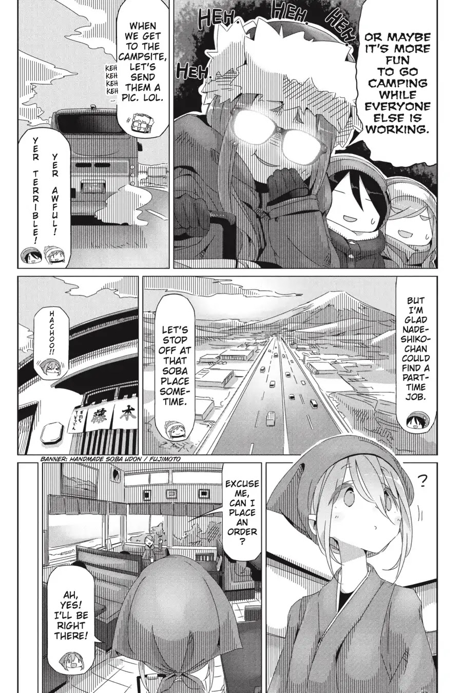 Yurucamp chapter 31 page 8