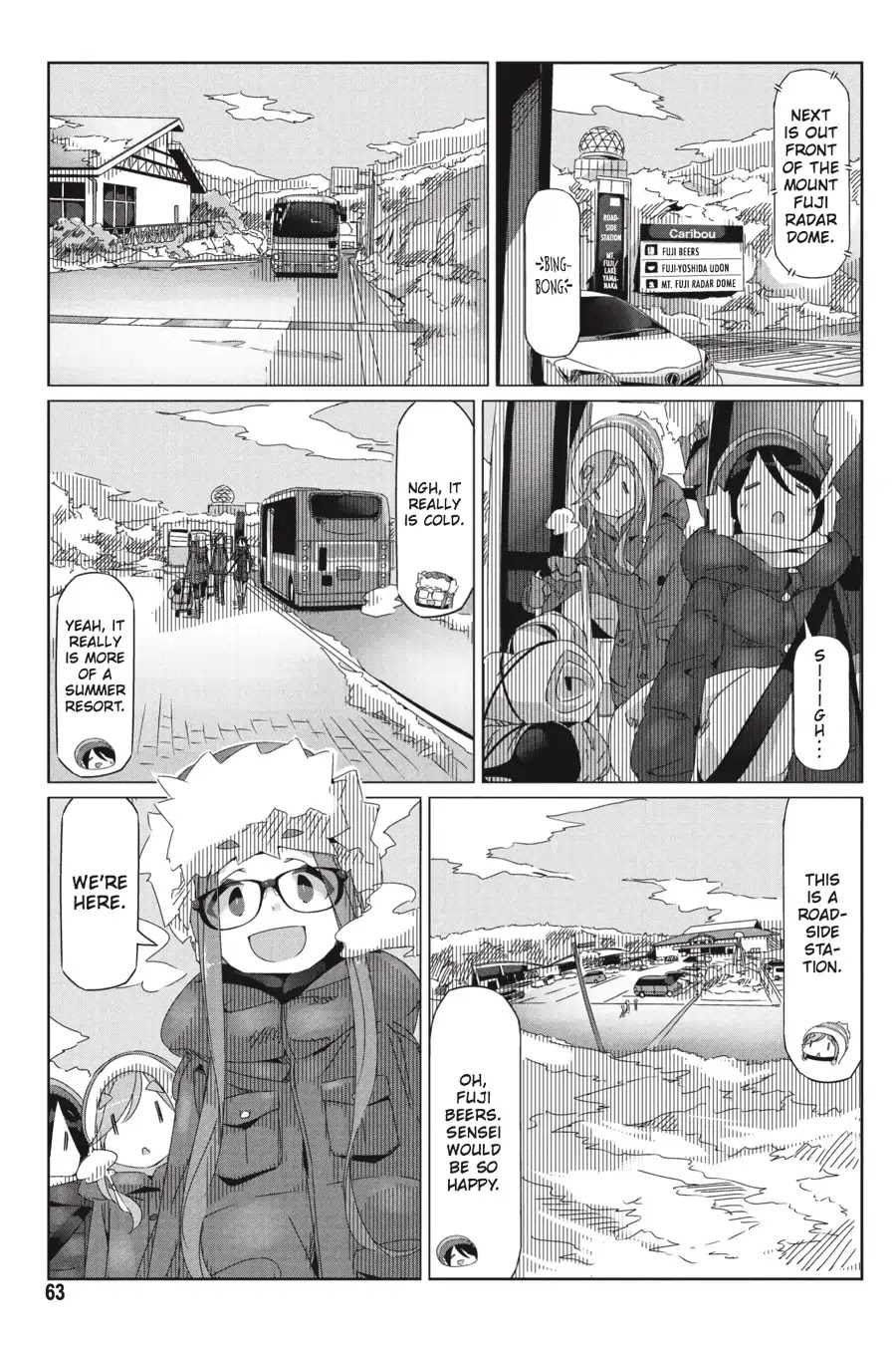 Yurucamp chapter 31 page 9