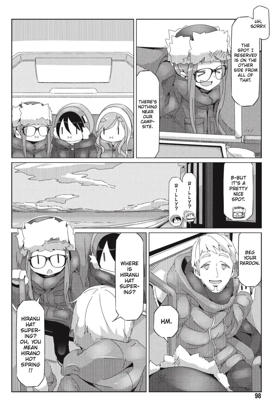 Yurucamp chapter 32 page 18