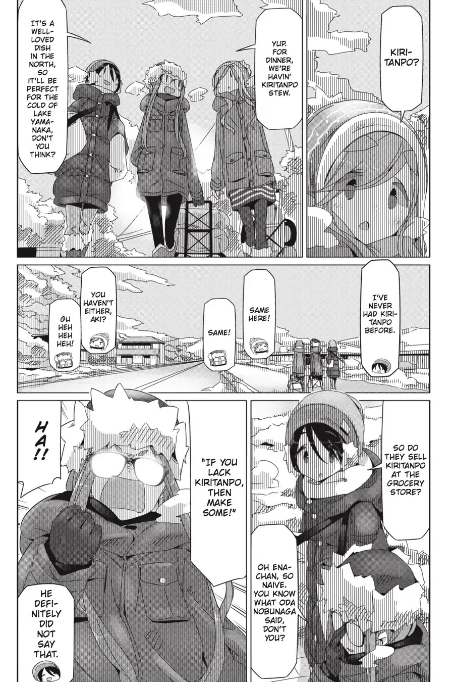 Yurucamp chapter 32 page 8