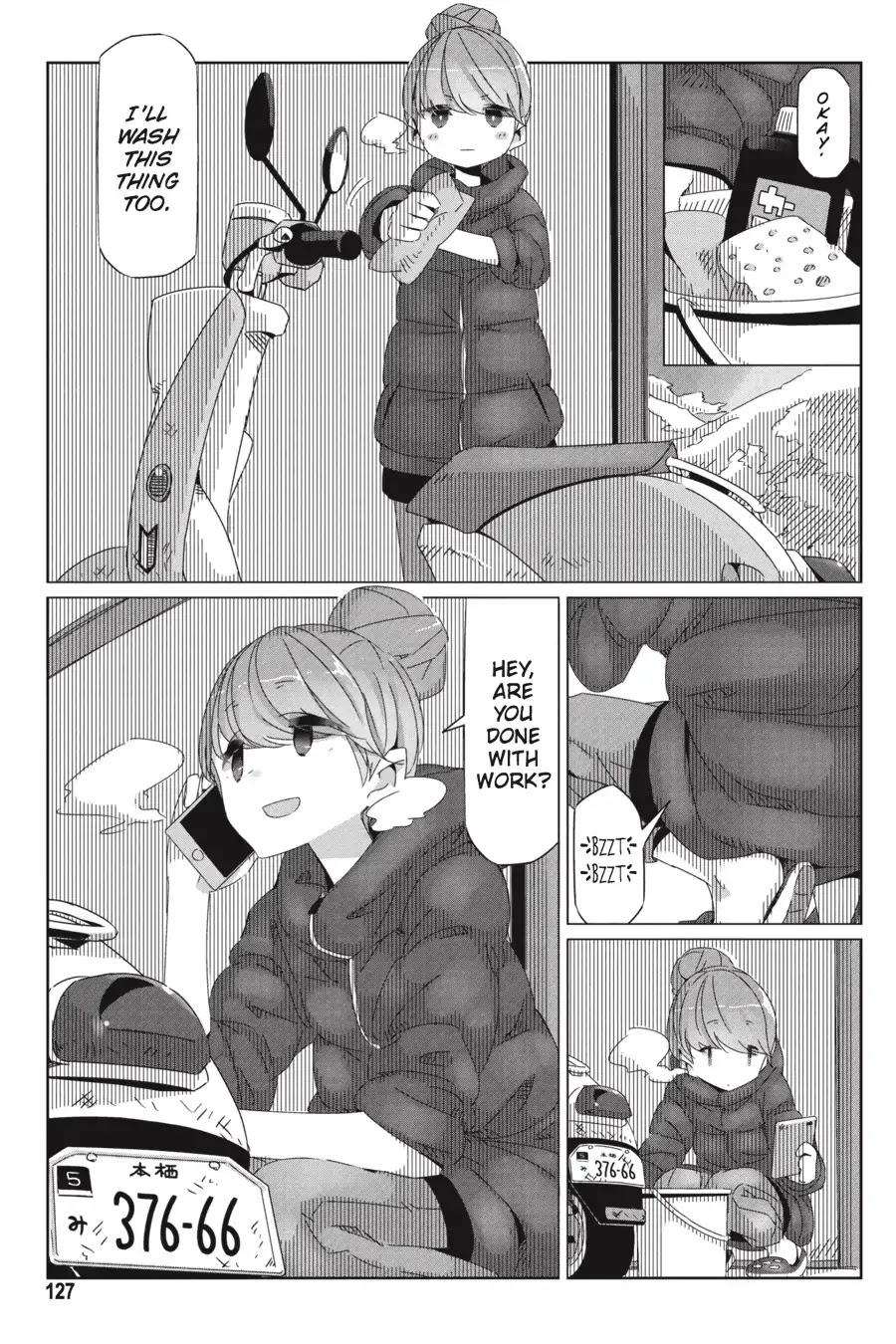 Yurucamp chapter 33 page 21