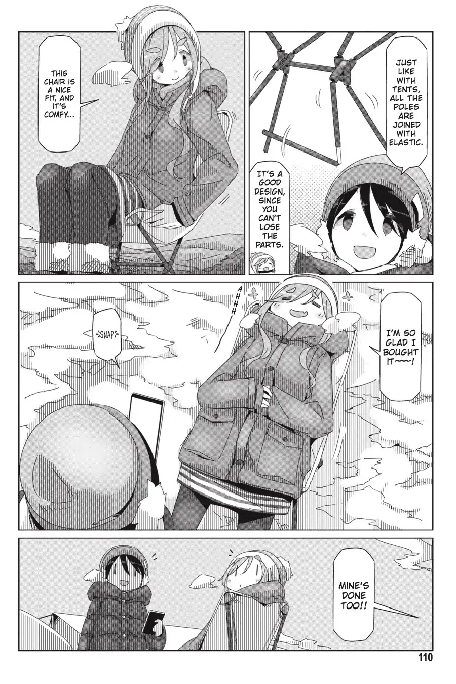 Yurucamp chapter 33 page 4